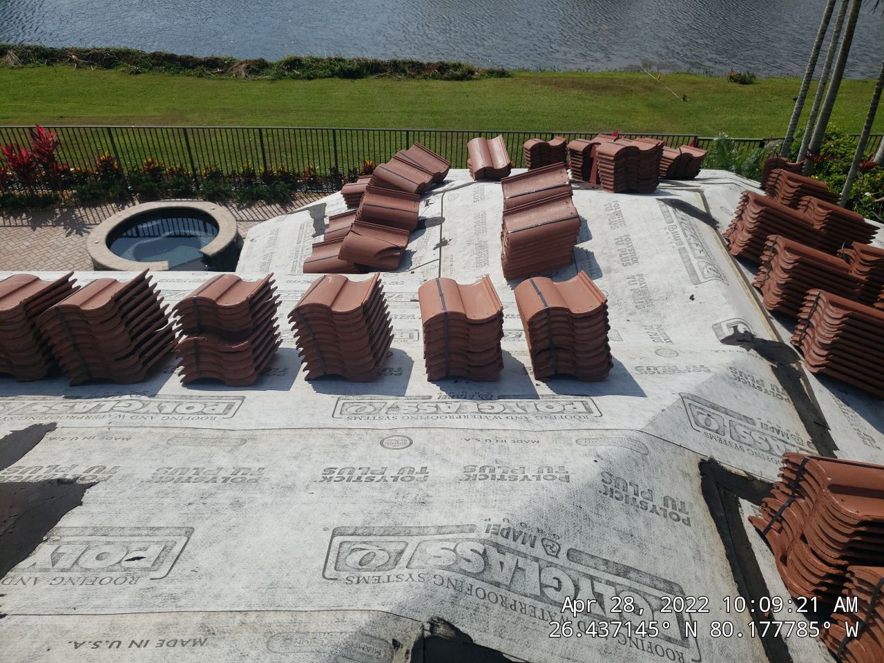 Residential Roofing Installation using Eagle Roofing Tile by BLUES BROTHERS ROOFING