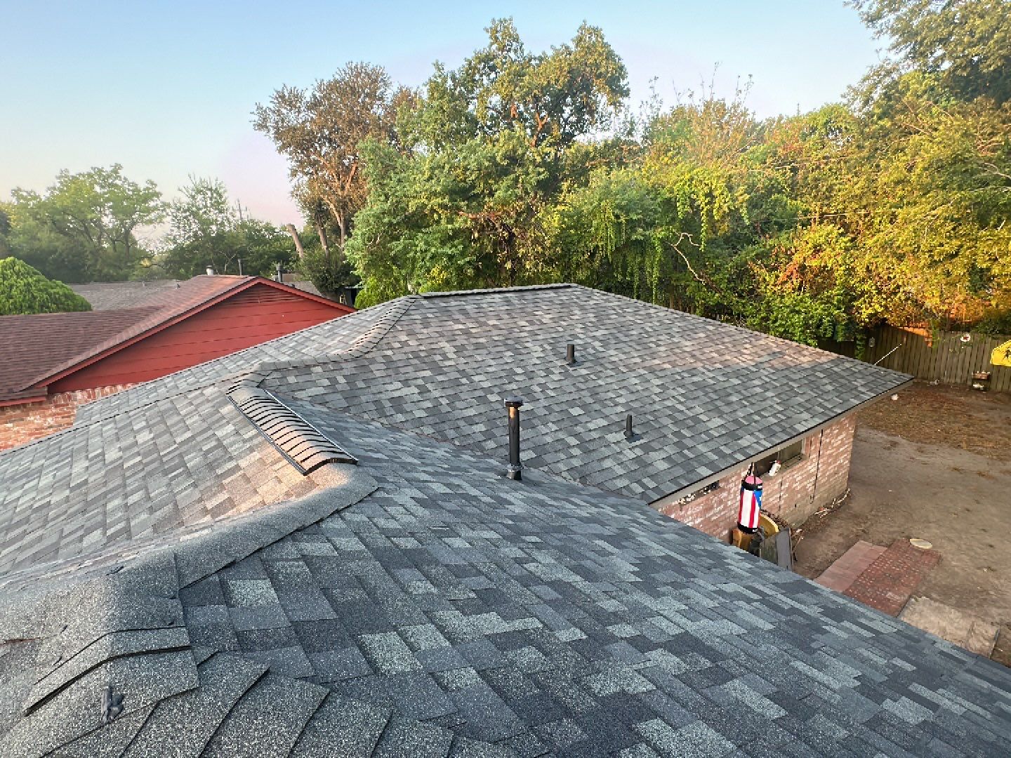 Residential Roofing Installation using Owen's Corning Duration (Lifetime) Shingles by Roof Repair Company