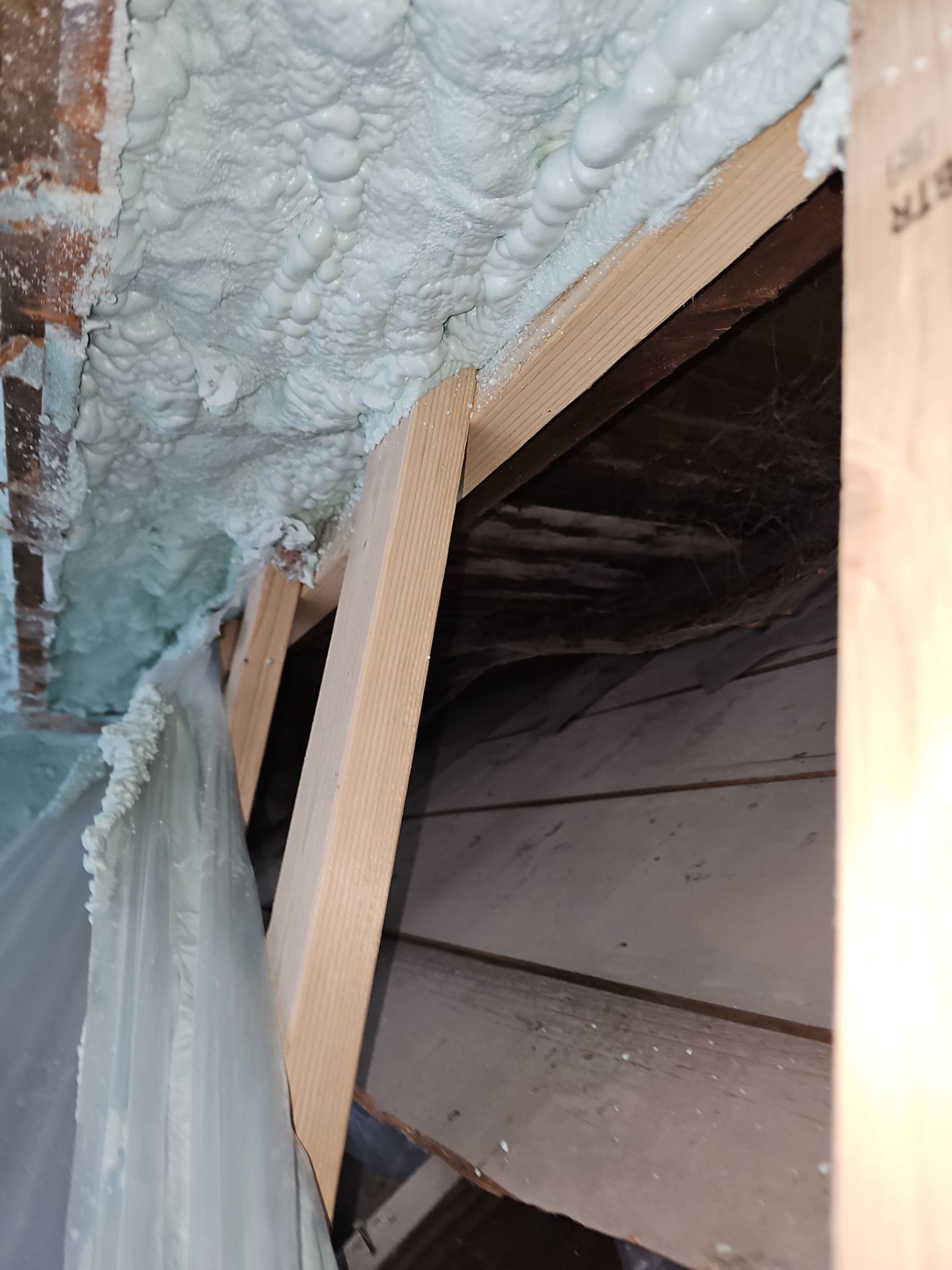 Home Remodel using Closed Cell Spray Foam by NYS Foam & Energy