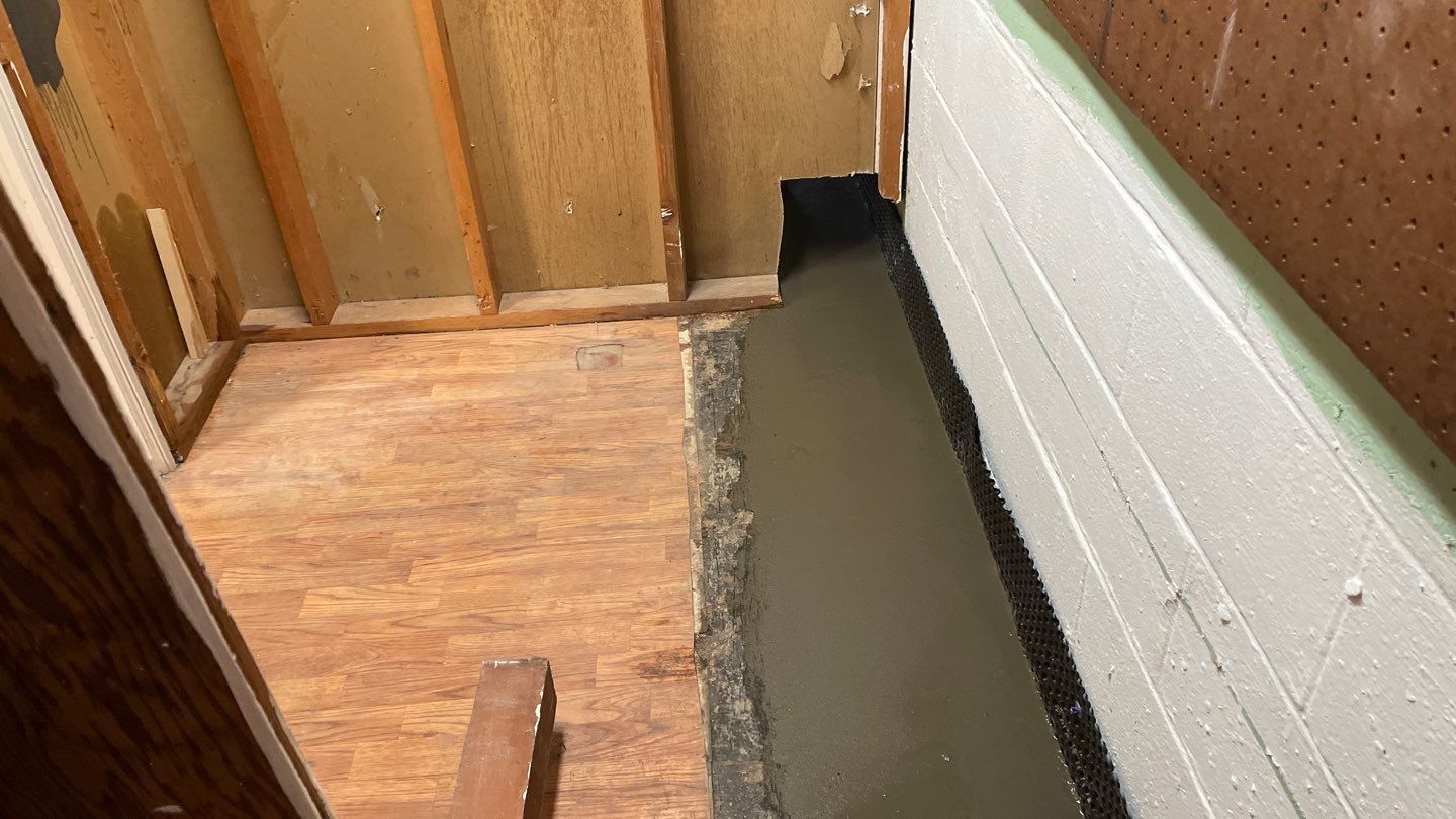 Drain Tile & a Sump Pump for our Property Management Partner by Waterproofing Northeast