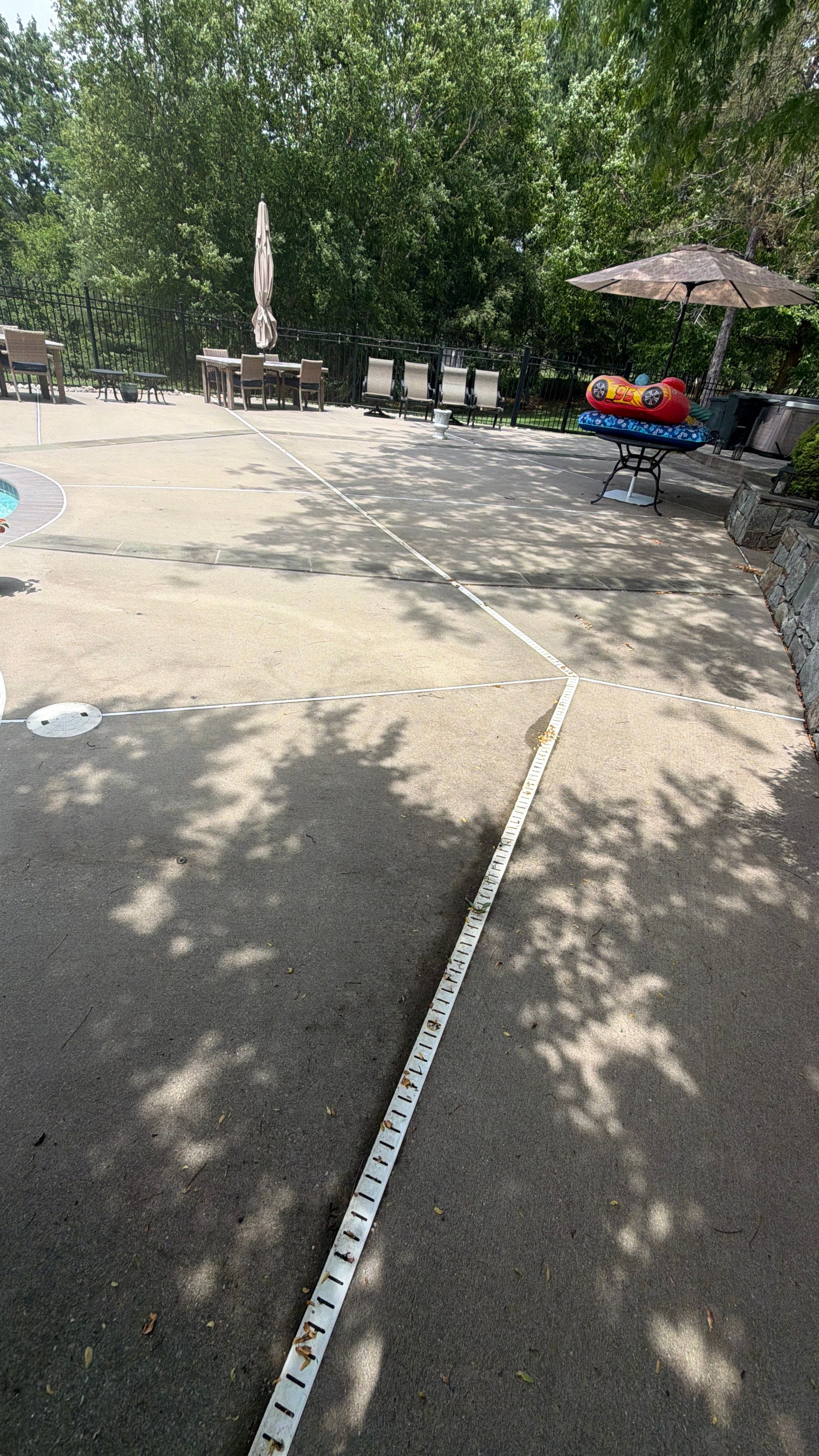 Concrete Pool Deck and Stone Paver Patio Cleaning in Glenelg by Baltimore Pressure Washers Inc.