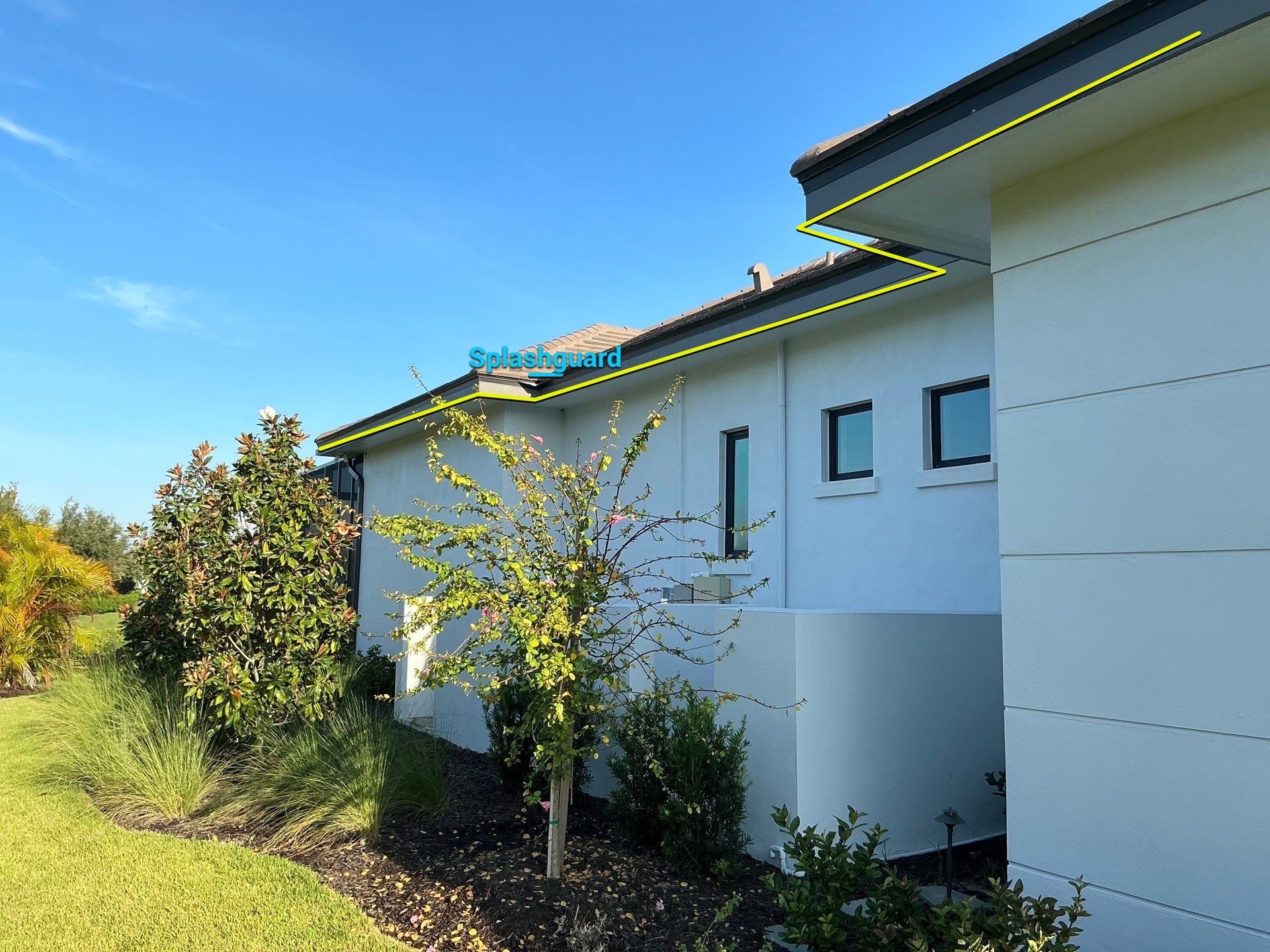 Bronze K-Style Gutters for Homes in Parrish FL by Gutter Professors