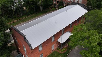 Roof Replacement - 24 Gauge Galvalume - Historic Building 