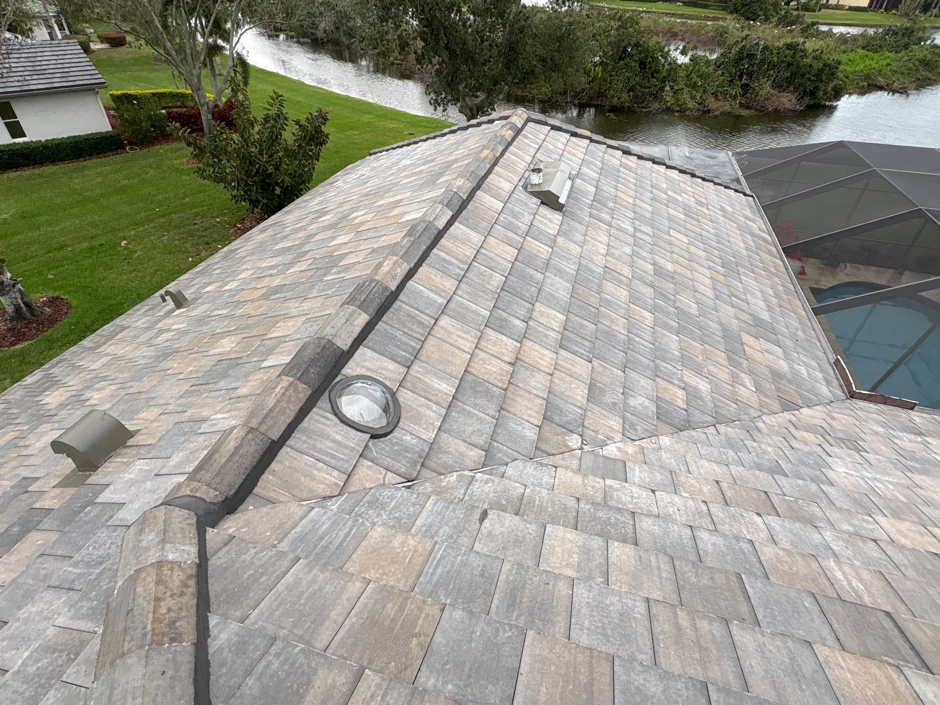 Residential Roofing Installation using roofing tiles from Eagle Roofing Products! by Gopher Roofing