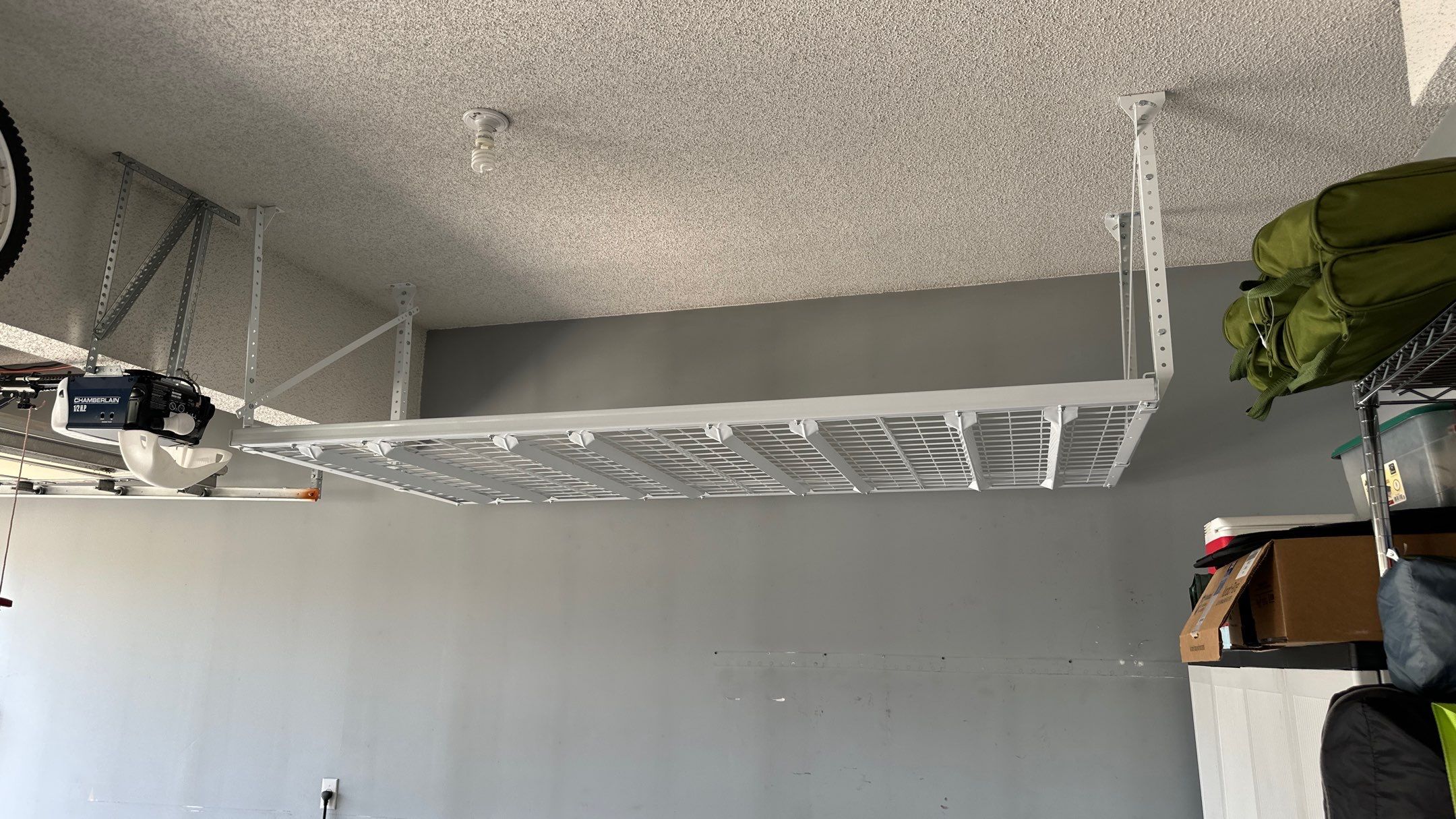 Michelle D. upgraded her garage with tons of new storage by Banner Garage