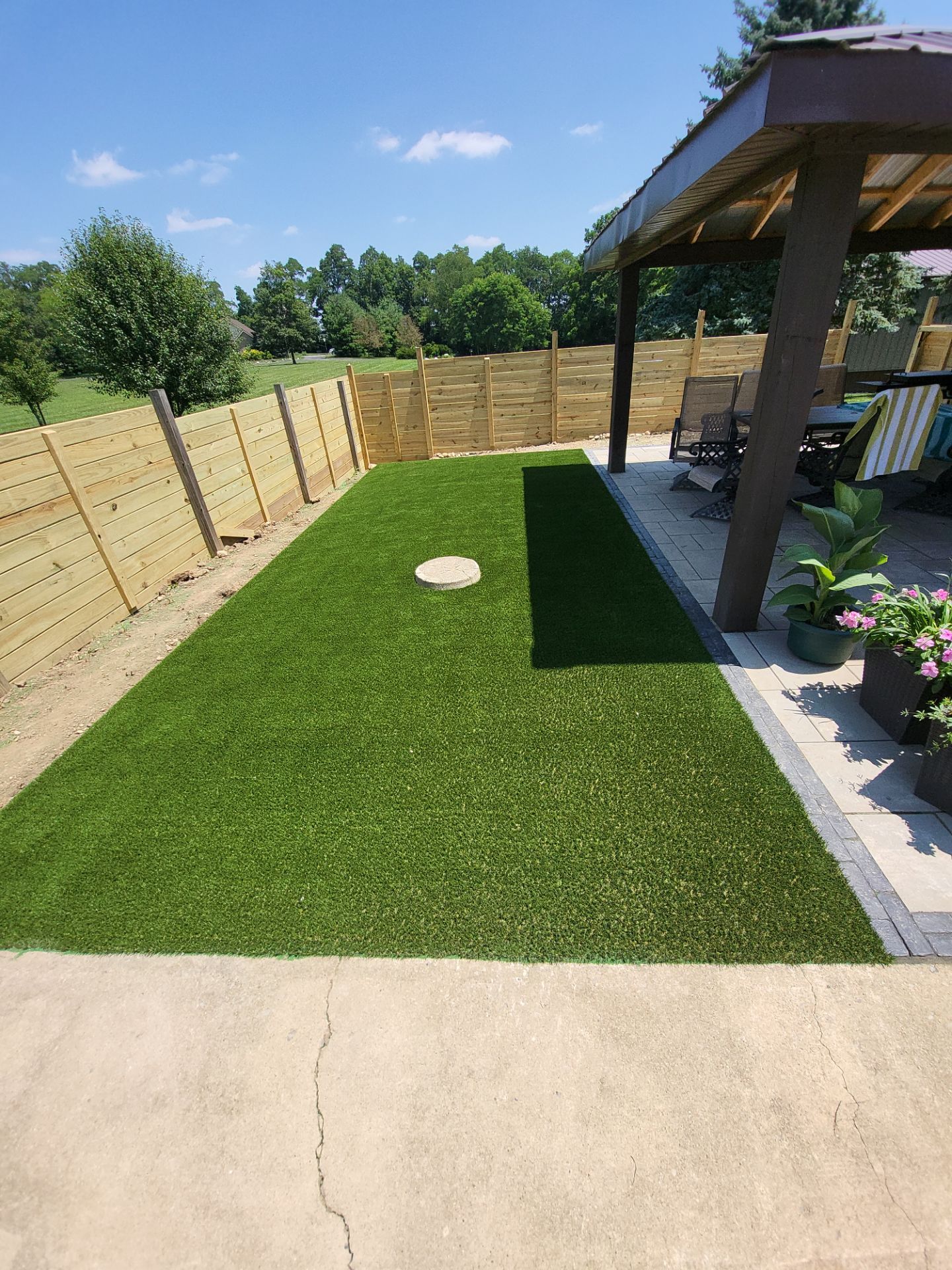 Residential Artificial Turf in West Liberty by Southwest Greens Midwest
