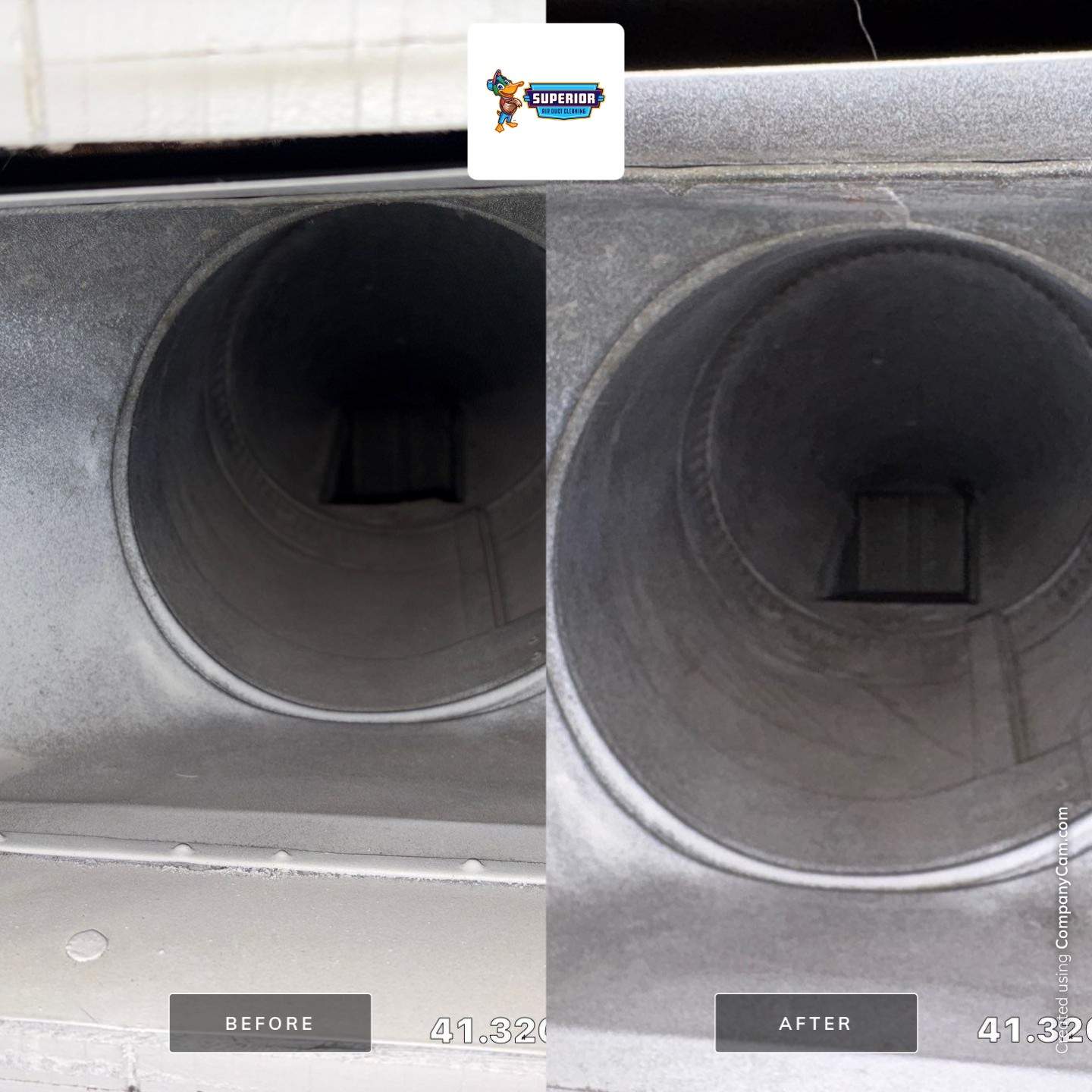 Air Duct Cleaning With a Vacuum Truck in Champion Township, OH by Superior Air Duct Cleaning