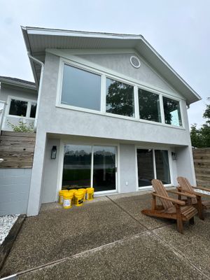 Norton Shores Residential Stucco Repair and Exterior Painting Refresh