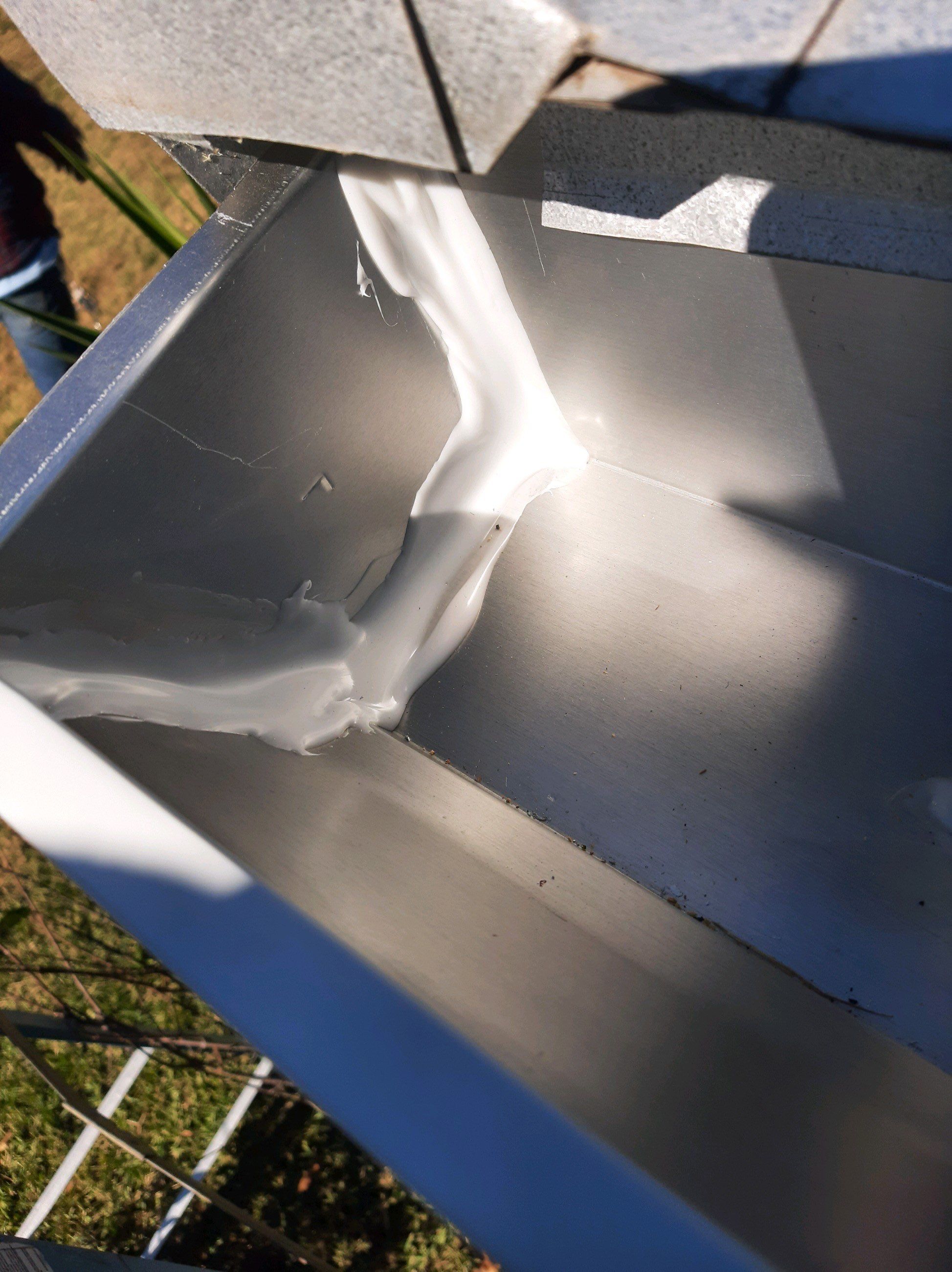 Gutter Installation using K-Style Seamless Gutters and Soffit and Fascia Replacement by Gutter Professors