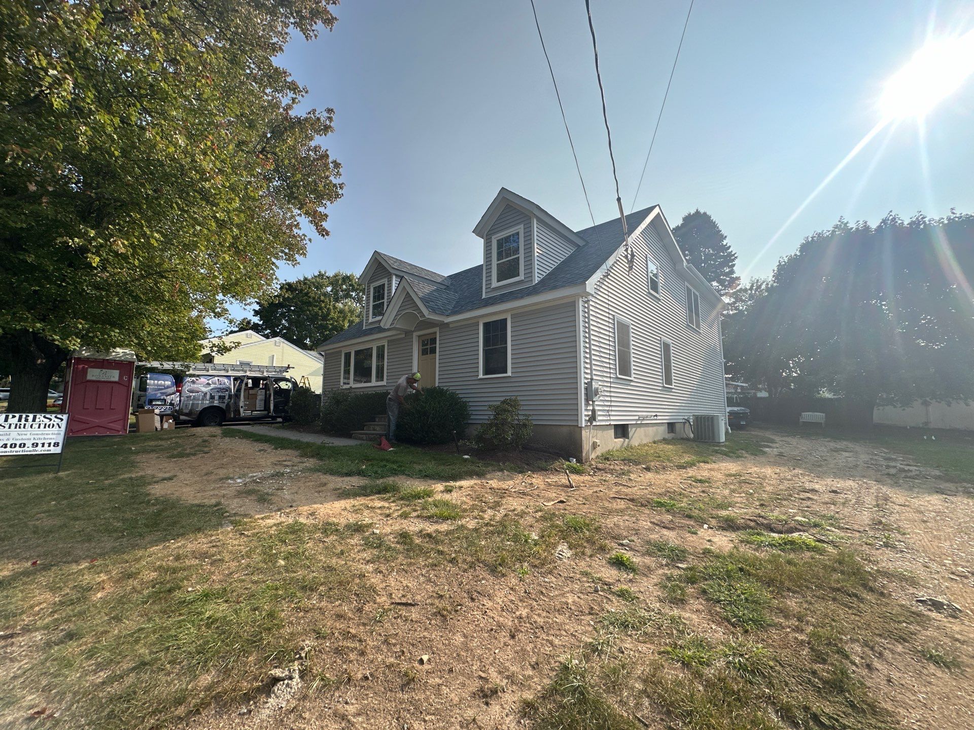 Residential Roofing Installation using Owens Corning TruDefinition Duration AR - Slatestone Gray by A Plus Exterior