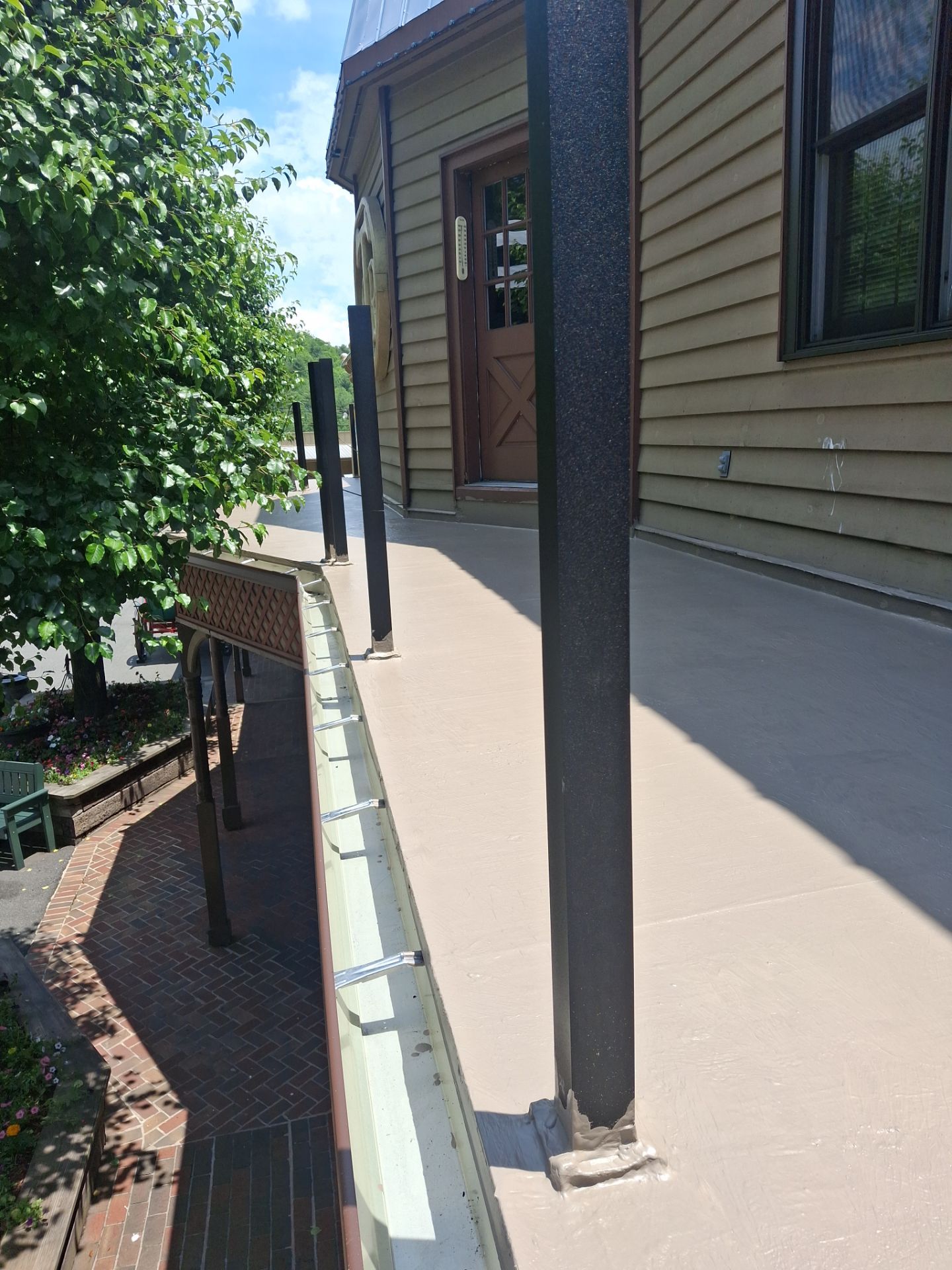 Tweetsie Railroad Balcony by Omnia Roofing