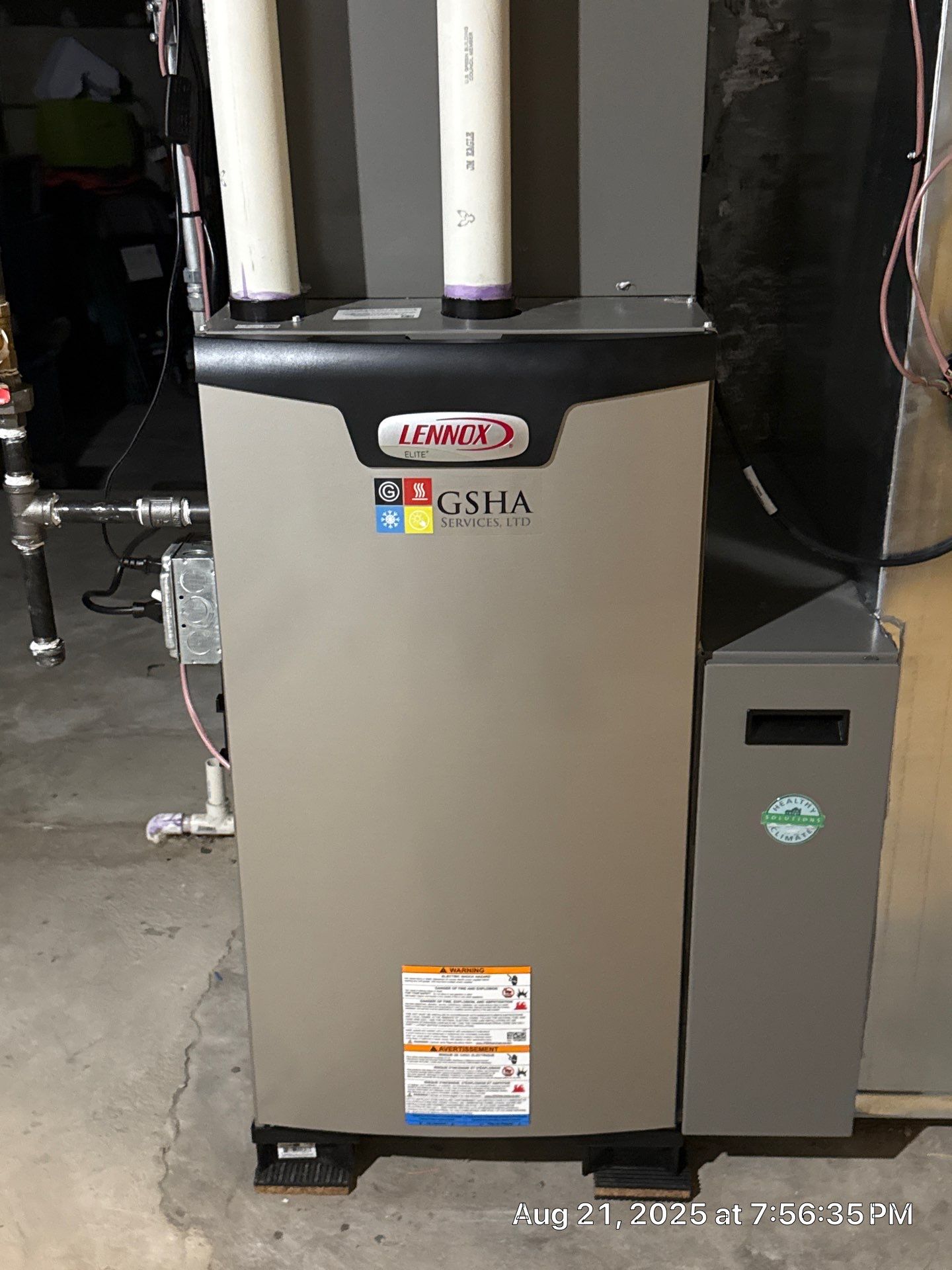 Lennox Elite Furnace & EL18KSLV Heat Pump System Installation – Chicago, IL | GSHA Services, LTD by GSHA Services LTD