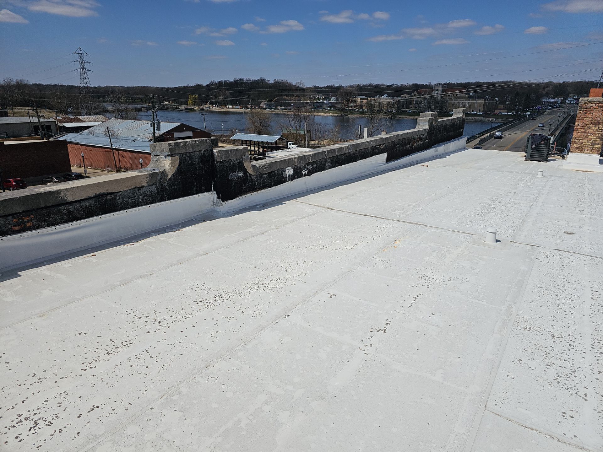 Project in Dixon by Northern Illinois Seamless Roofing 