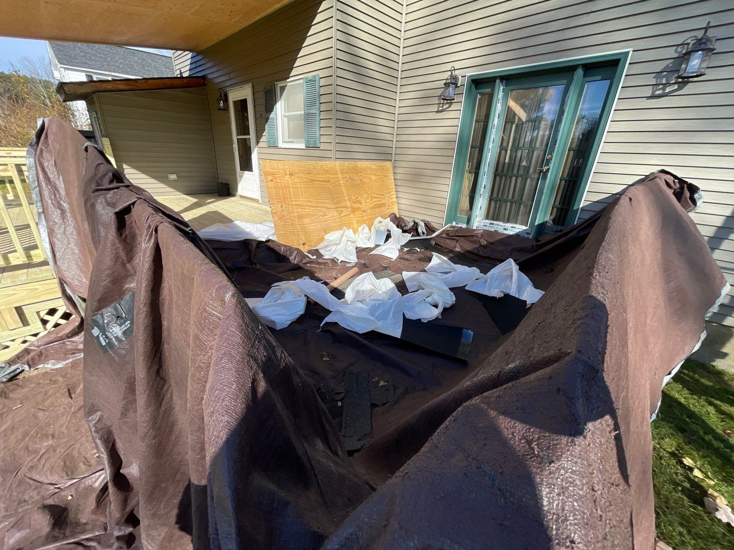 Residential Roofing Installation using GAF Timberline HDZ by Sensible Home Solutions