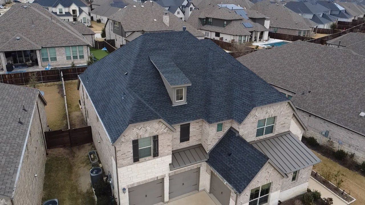 Large GAF Roof Replacement in Northlake, TX by road roofing llc