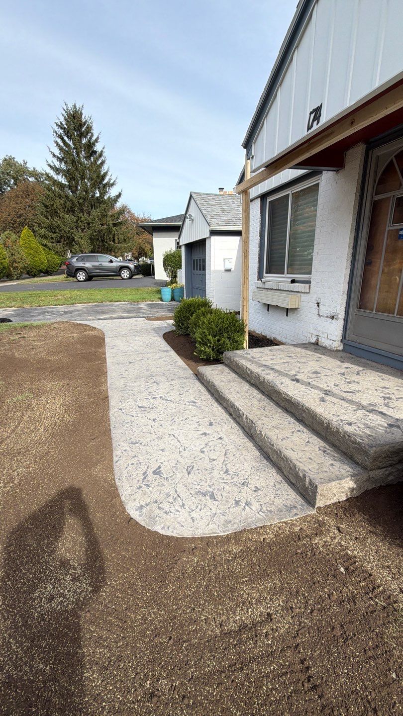 Oxford Slate Stoop and Walkway by NG Masonry & Construction LLC