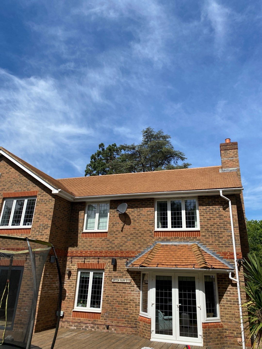 Roof Clean - Biocide Treatment using Honda 15lpm Low Pressure Washing Machine by Ges Exterior Cleaning ltd