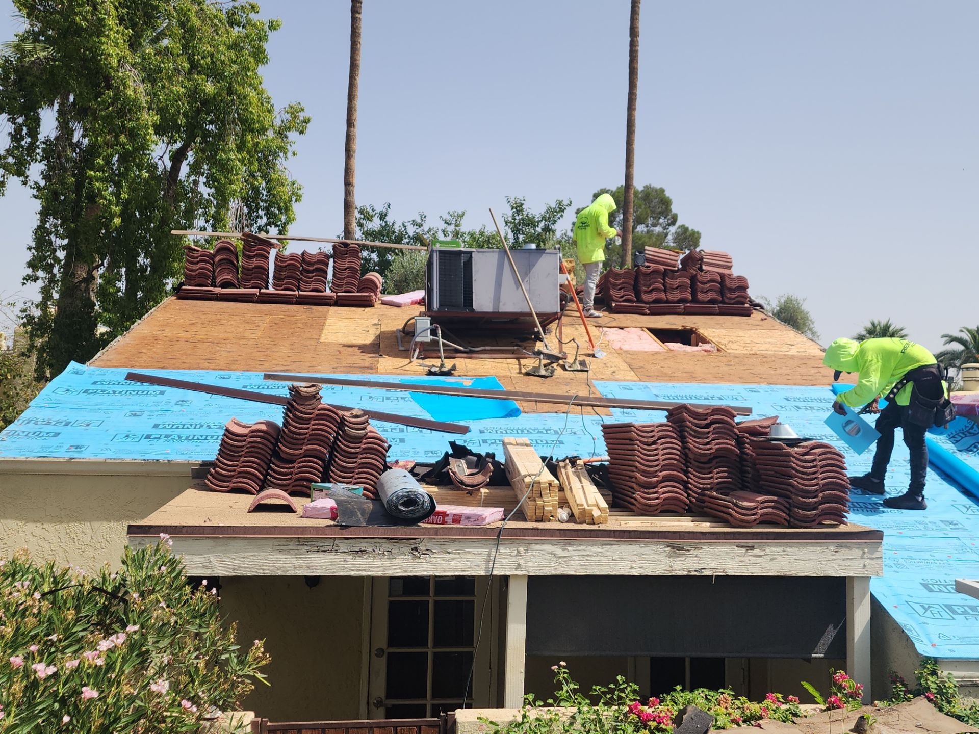 Spanish Red Concrete Tile by Reimagine Roofing