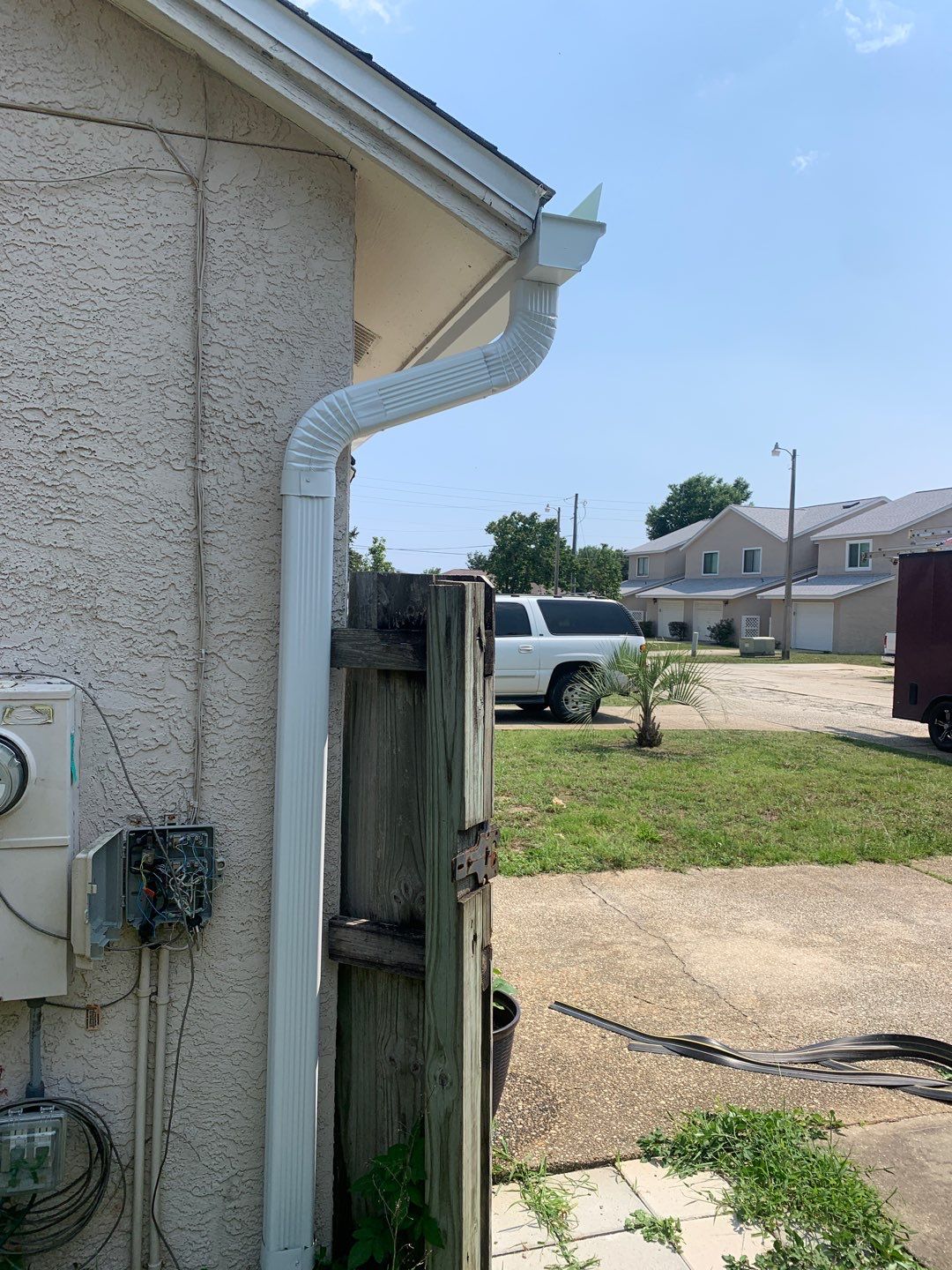 6-inch Seamless Gutters in Pensacola FL by Gutter Professors