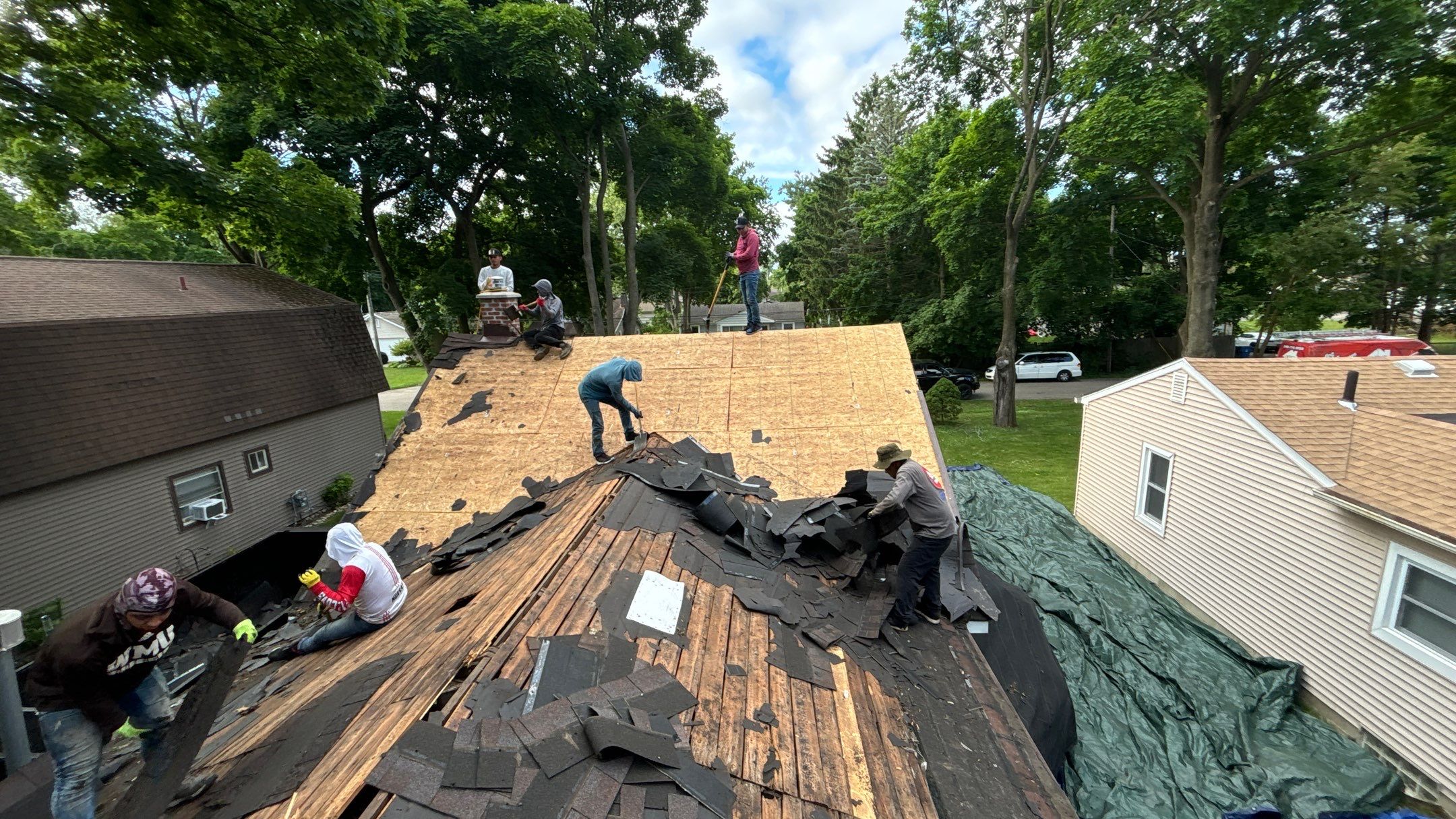 Roof Replacement using CertainTeed Landmark by 180 Contractors