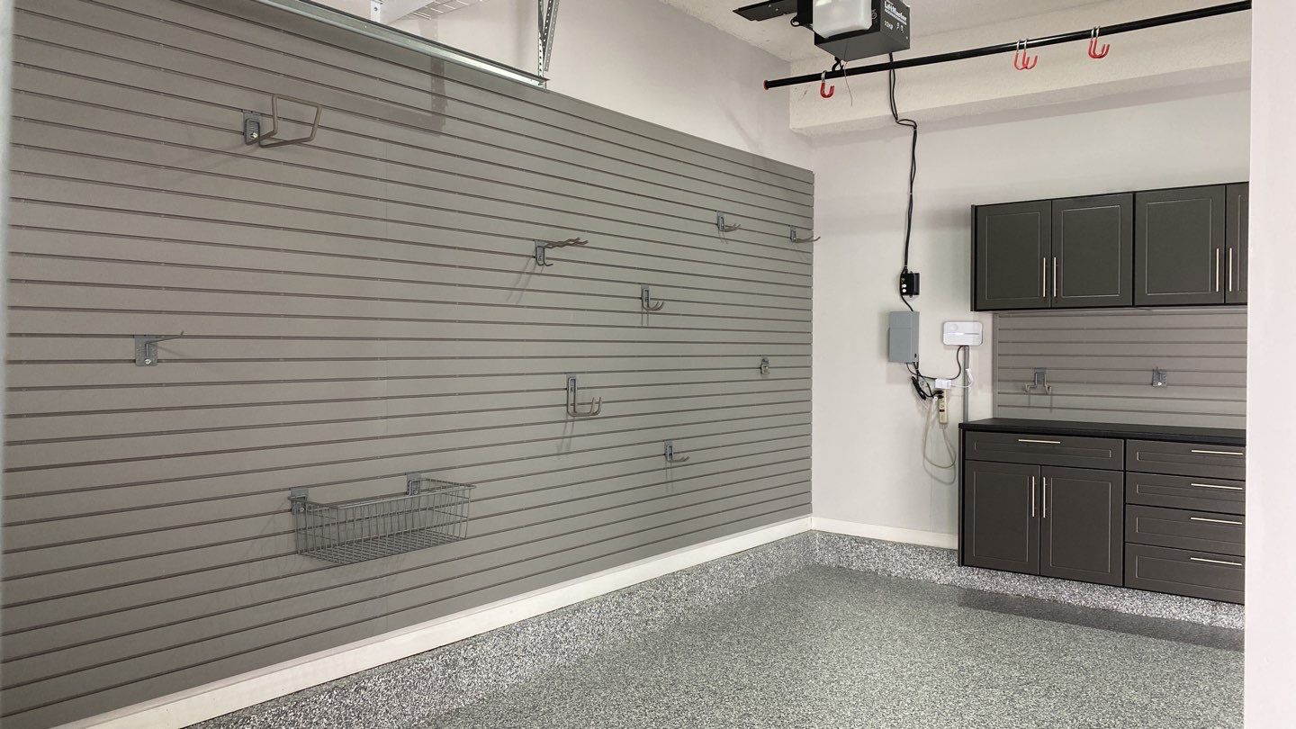 Ash D. Upgrades his new garage! by Banner Garage