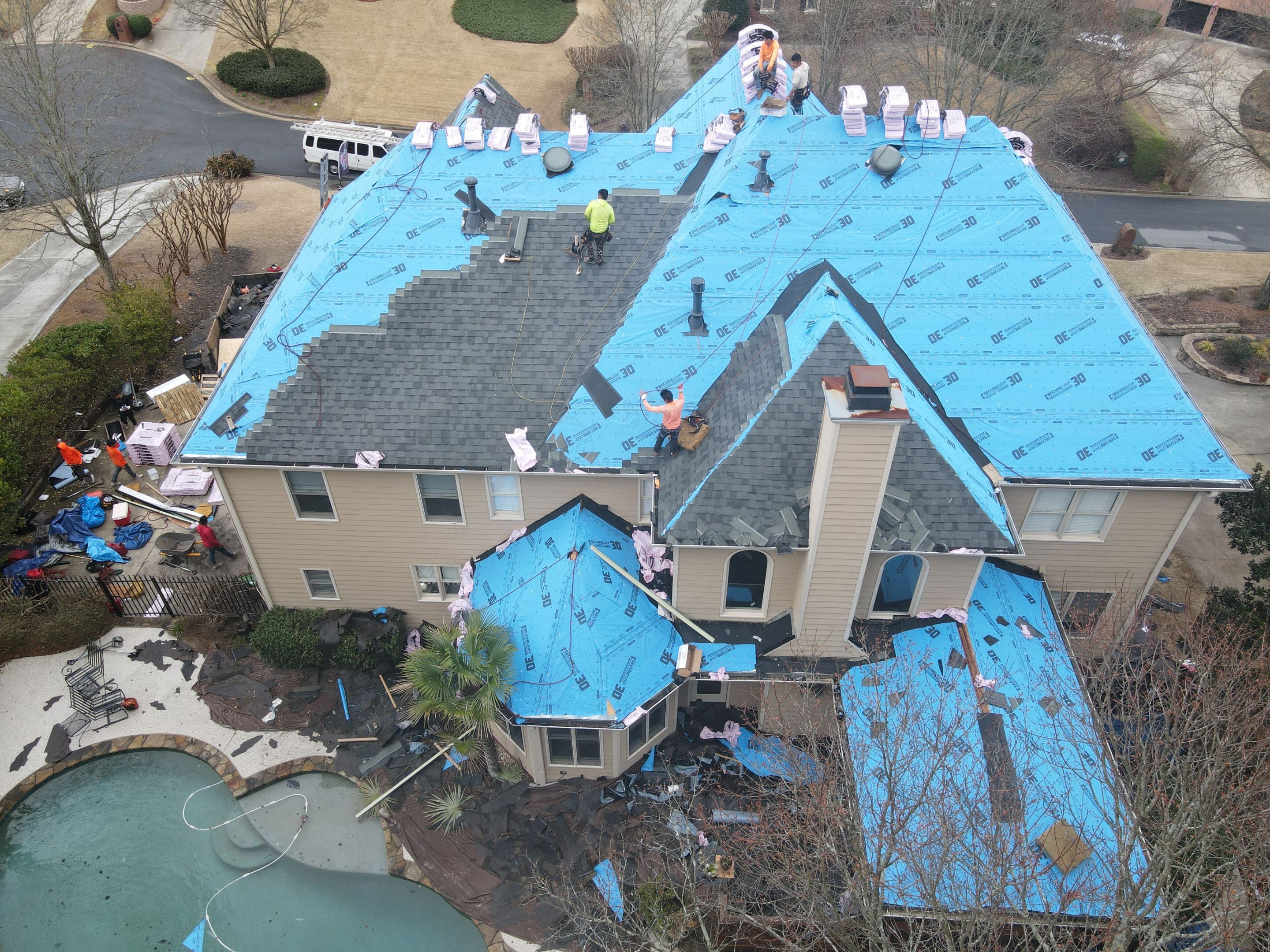 Duration TruDef Williamsburg Gray Residential Roofing Installation by Inspector Roofing and Restoration