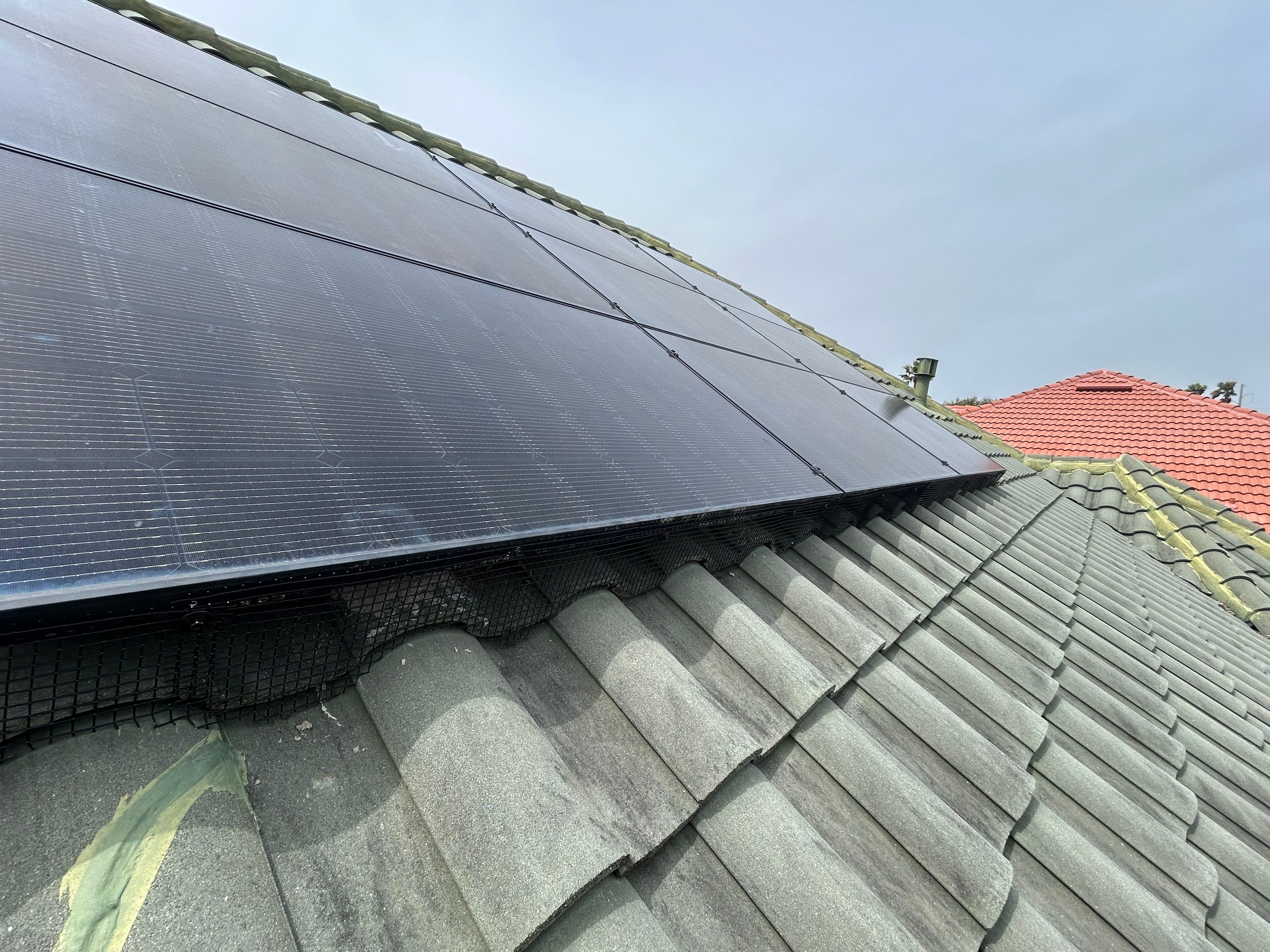Solar Squirrel Defense System Installation by Gulf Solar Services