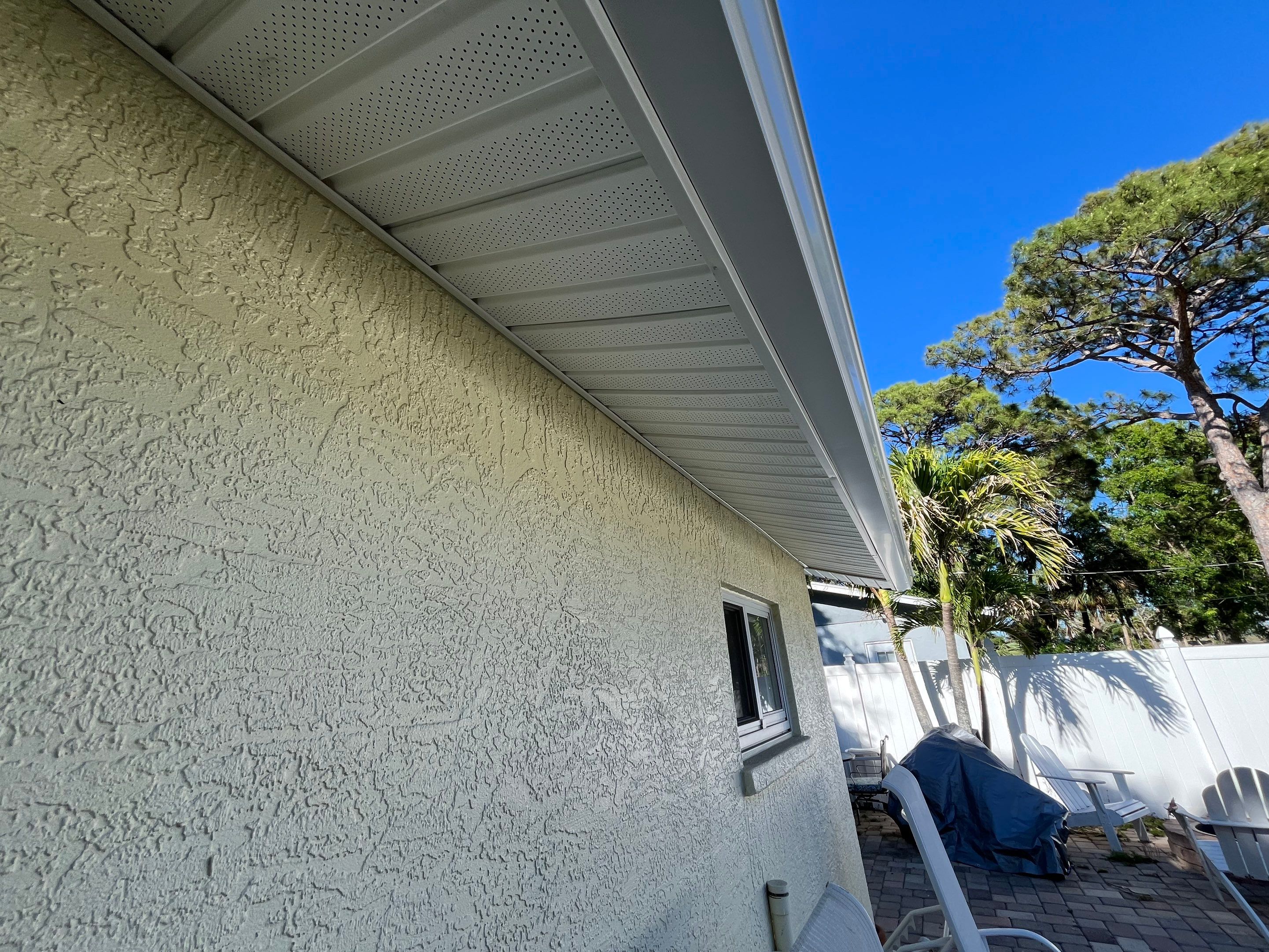 Soffit and Fascia Installation in Sarasota FL by Gutter Professors