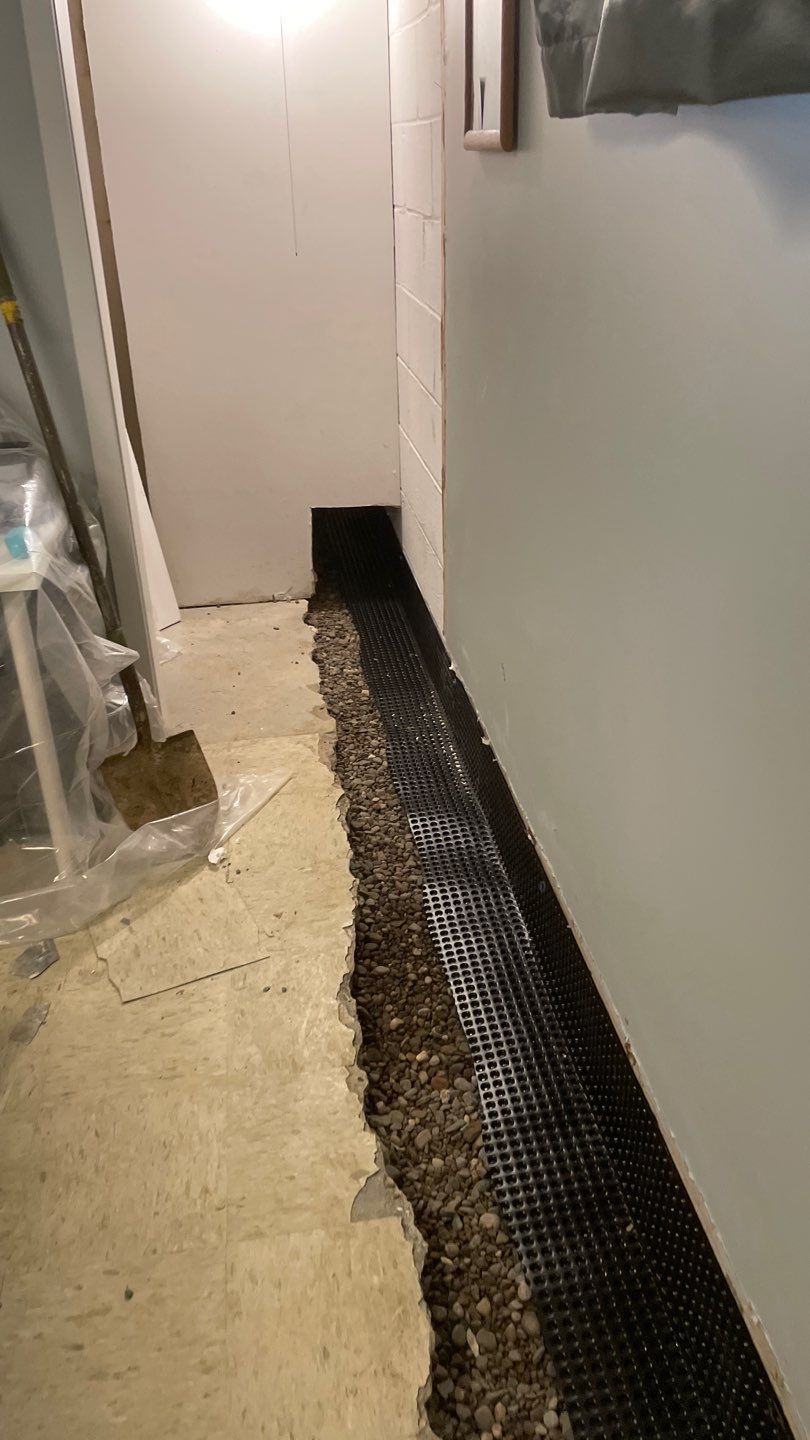 Waterproofing for our neighbor Heather by Waterproofing Northeast