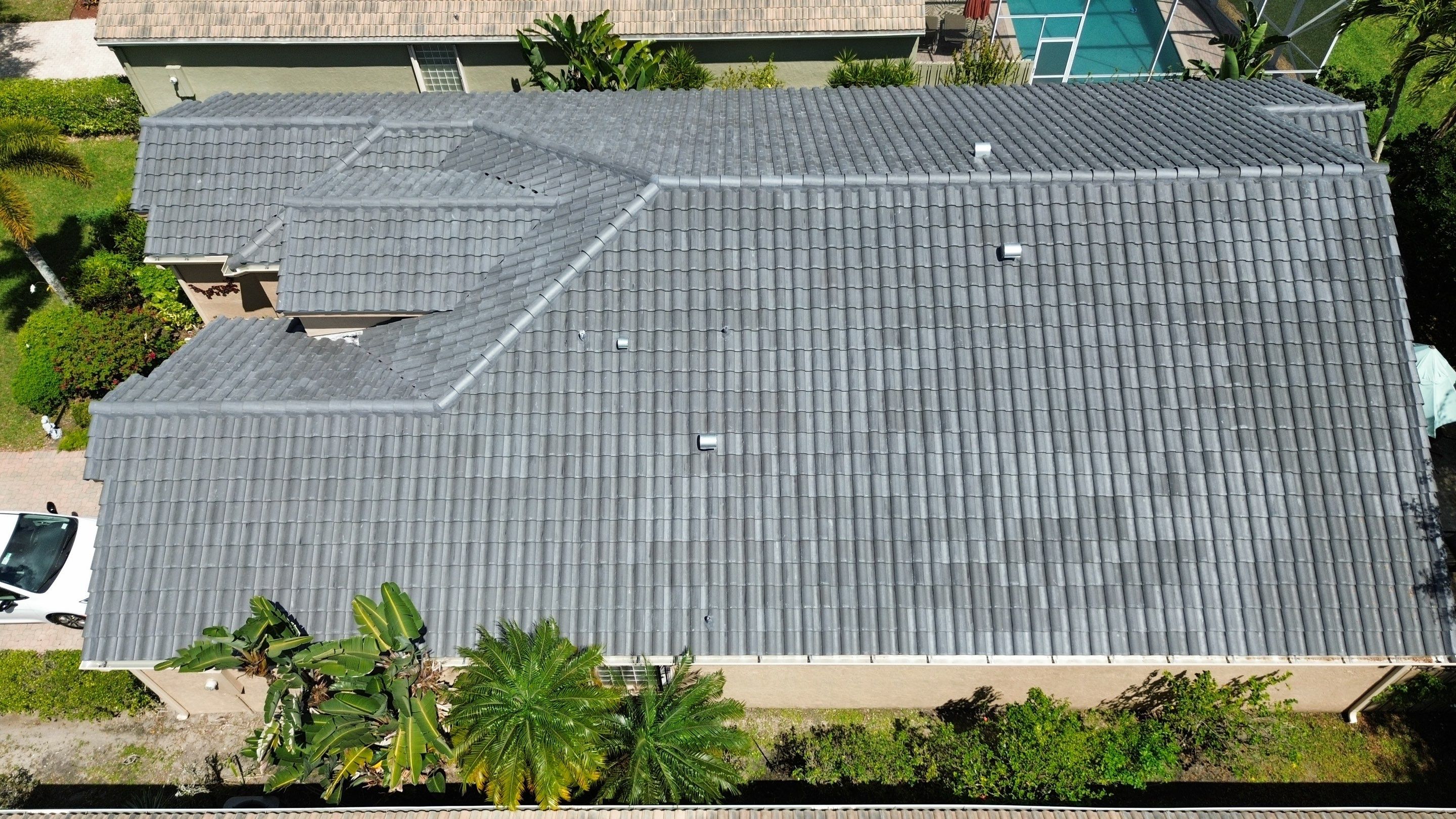 New Tile Roof in The Club Boynton Beach by Hercules Roofing
