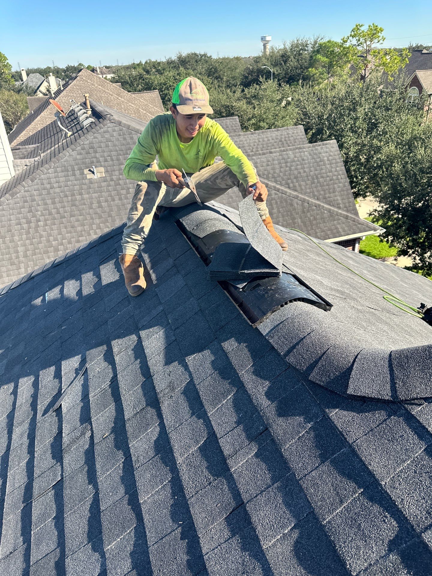 Project in Pearland by Motion Roofing