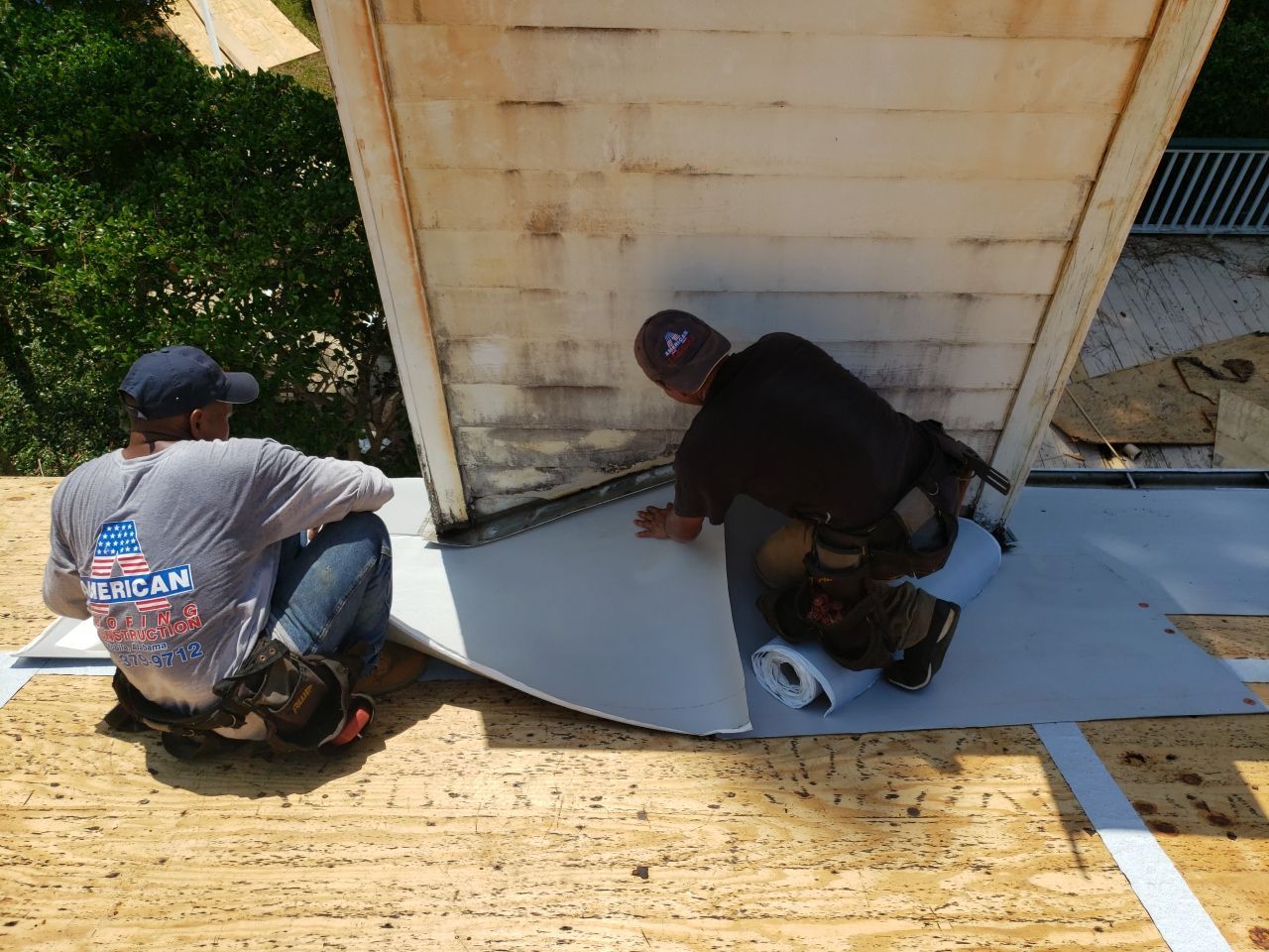 Residential Roofing Installation using Roof Replacement by American Roofing & Construction LLC
