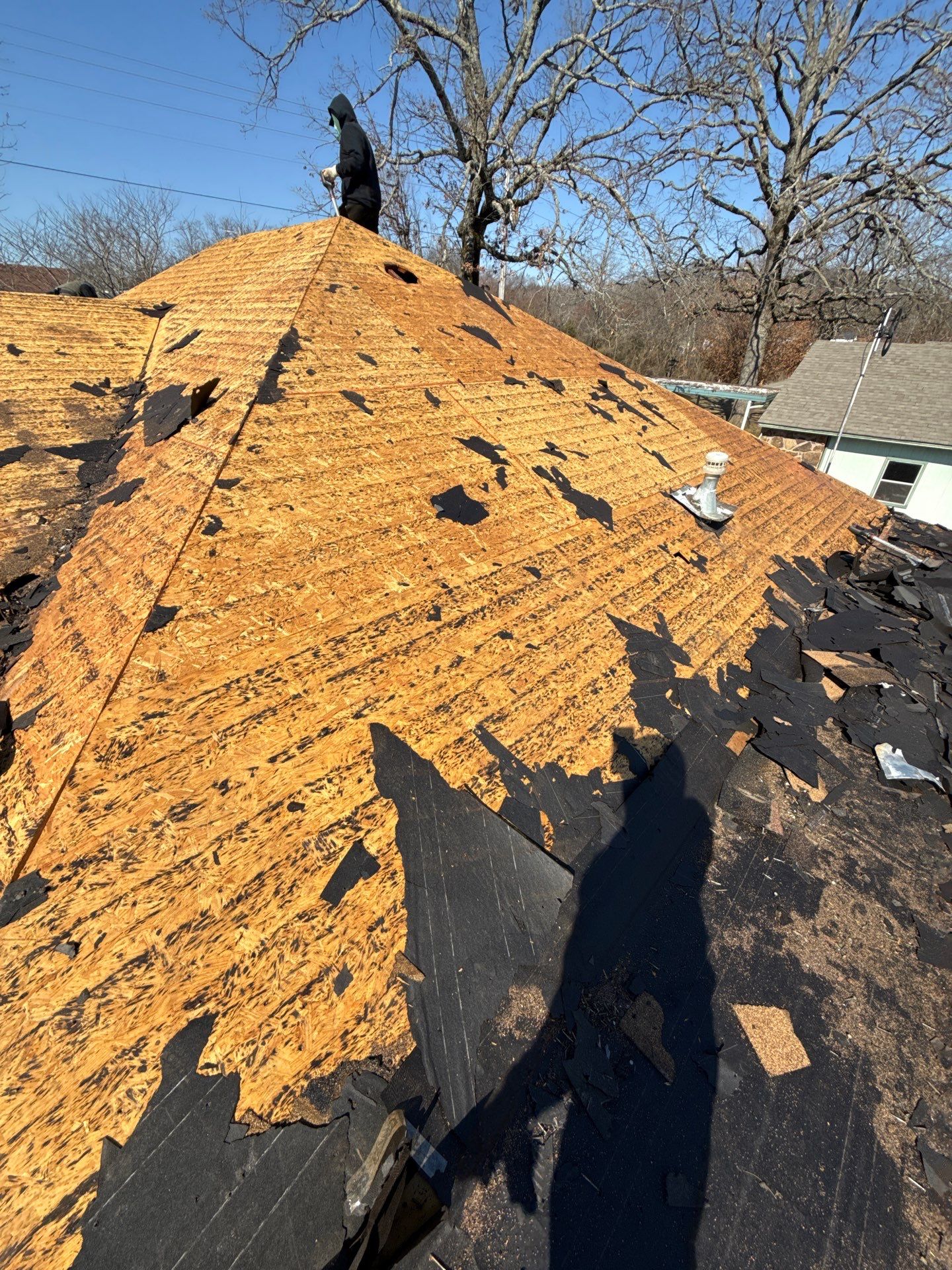 Rustic Hickory Shingles & SBS Cap & Base by In & Out Construction & Remodeling, LLC