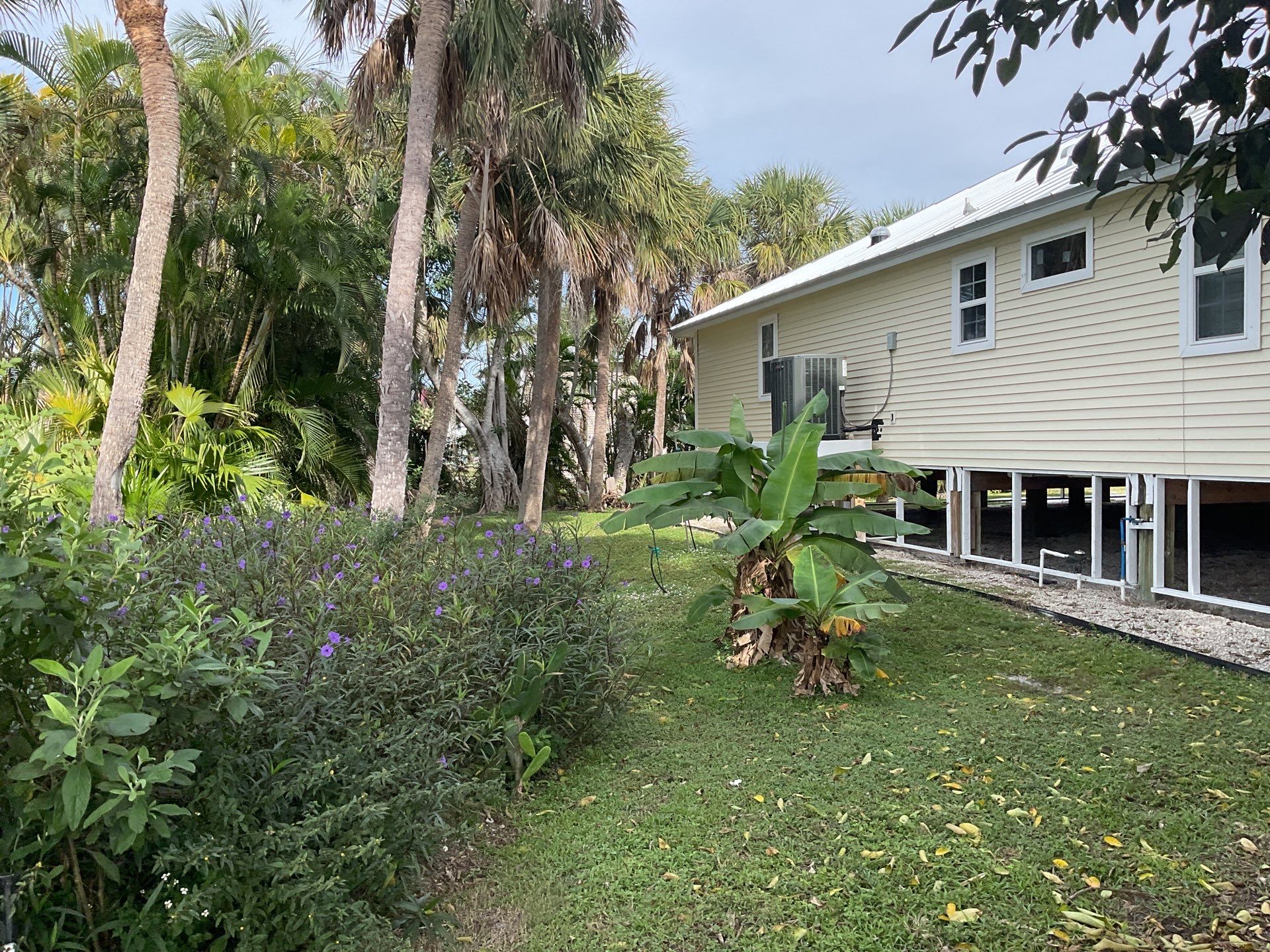 White K-Style Gutters for Beach Homes in Sanibel FL by Gutter Professors