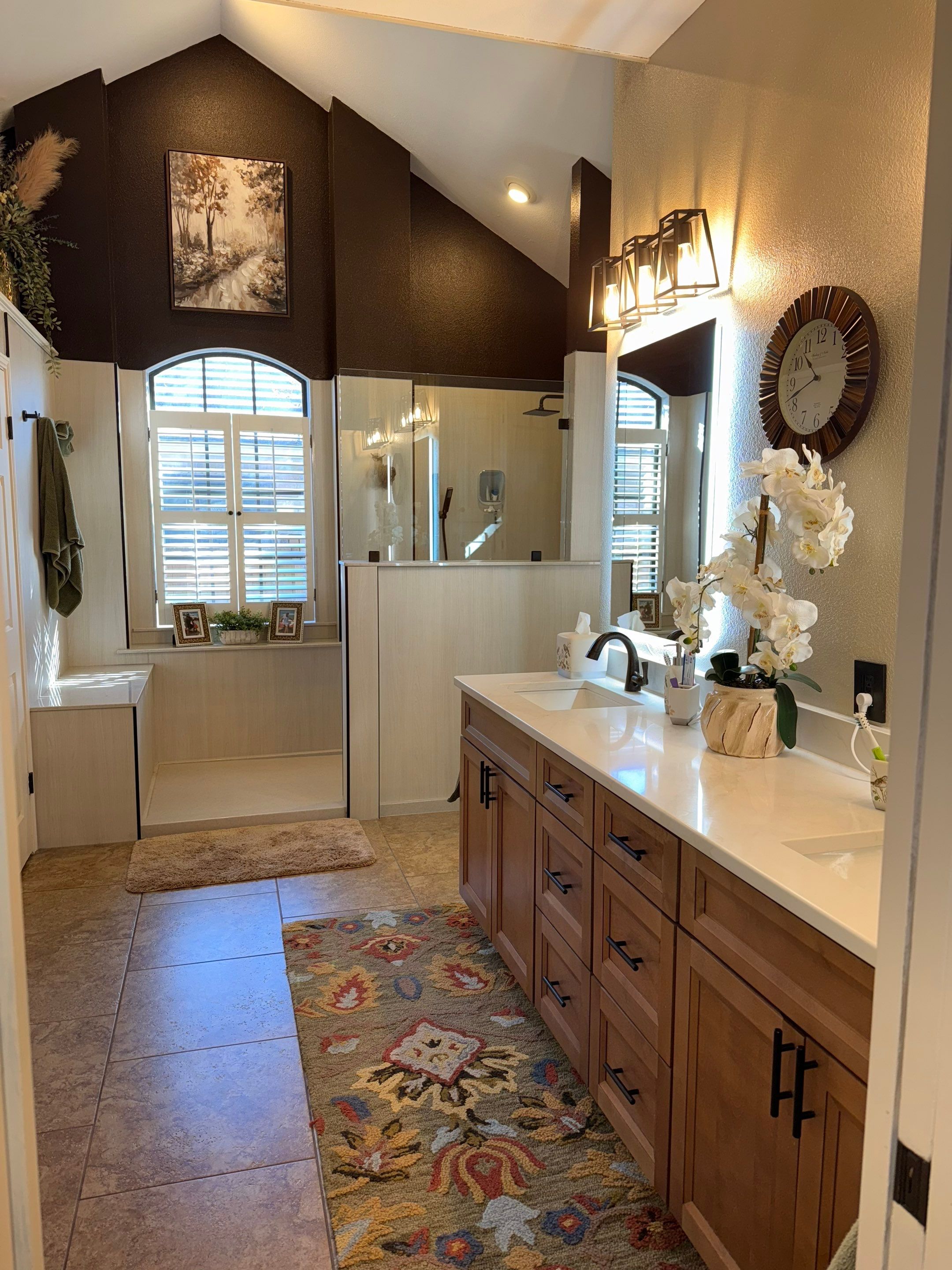 Hunter’s Creek Master Bathroom Remodel with Large Walk-In Shower by Legacy Bath and Kitchen