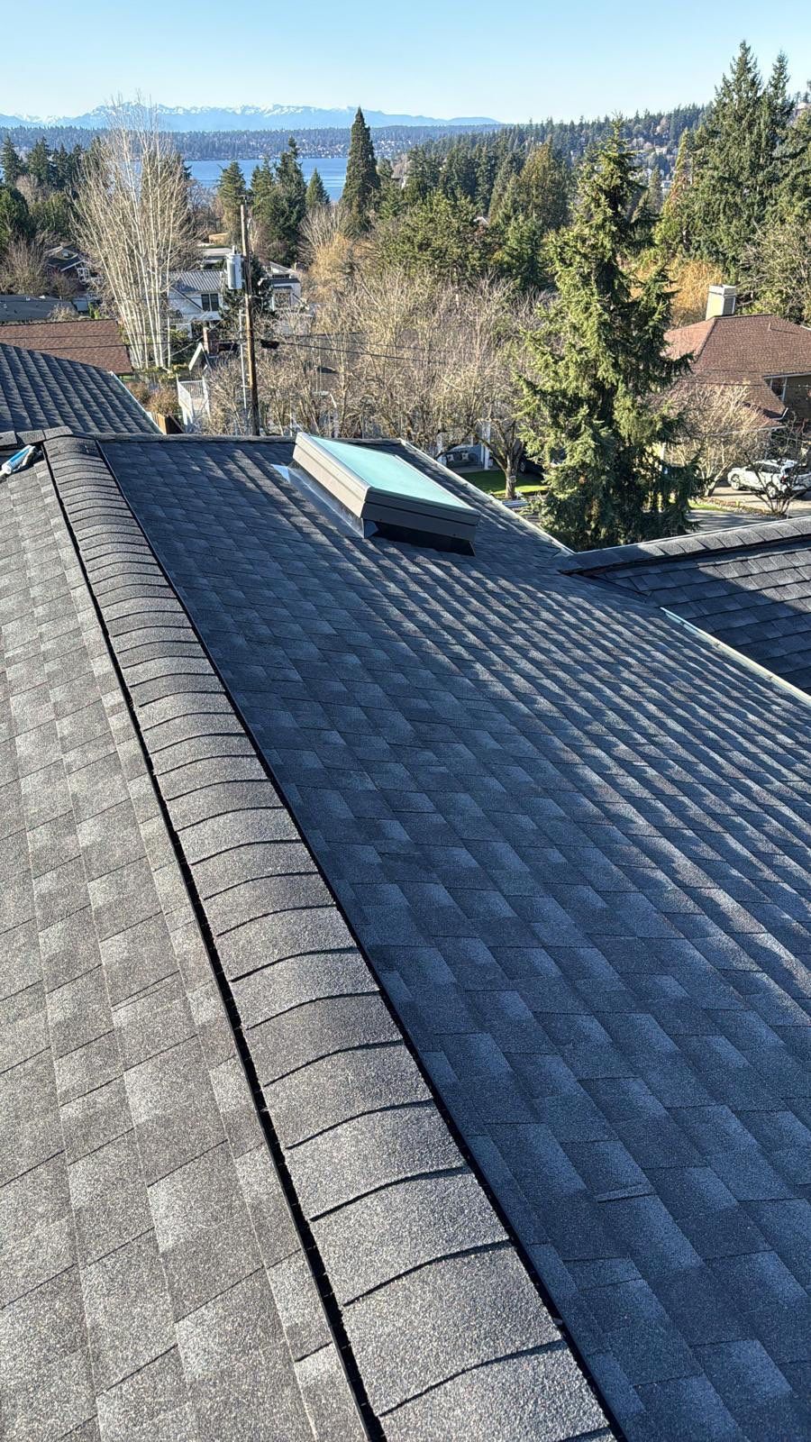 Residential Roofing Installation using GAF UHDZ Shingles by Roofing Formula LLC