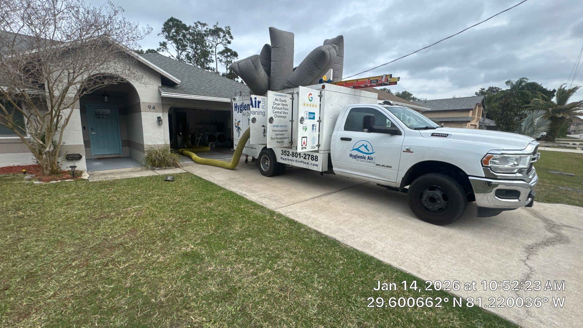 Air Duct Cleaning Encapsulation in Palm Coast by Hygienic Air, Inc