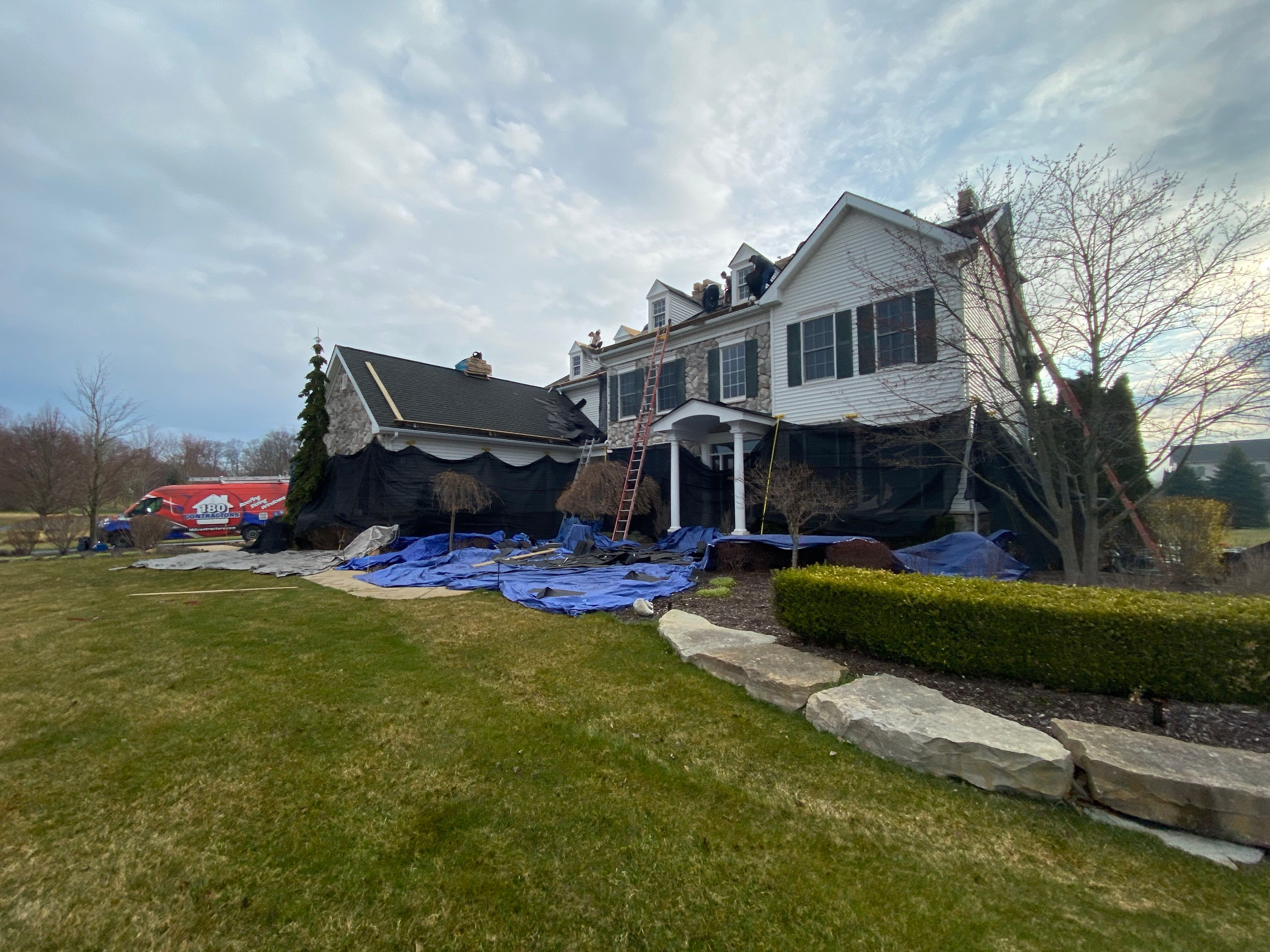 Roof Replacement using CertainTeed Landmark by 180 Contractors