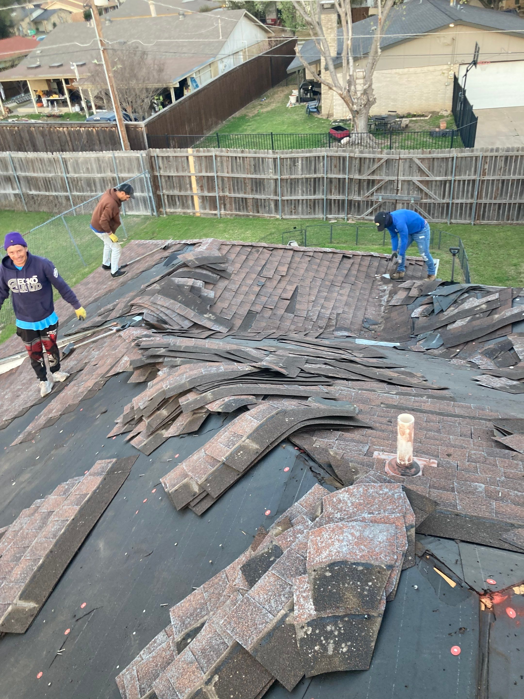 Project in Grand Prairie by Rhino Roofing and General Contracting, LLC