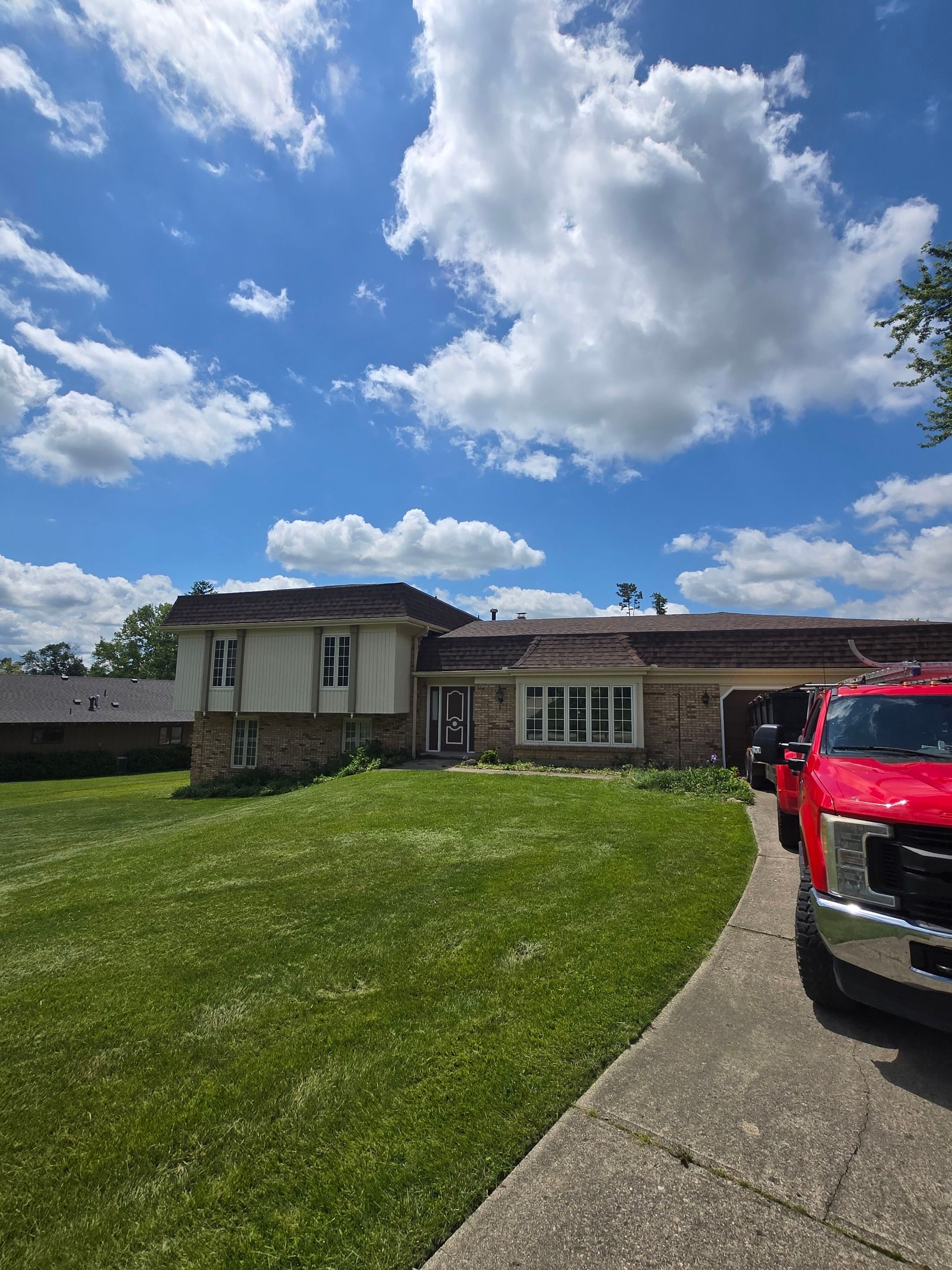 A beautiful refresh after a storm. by Level Up Roofing and Restoration Services LLC