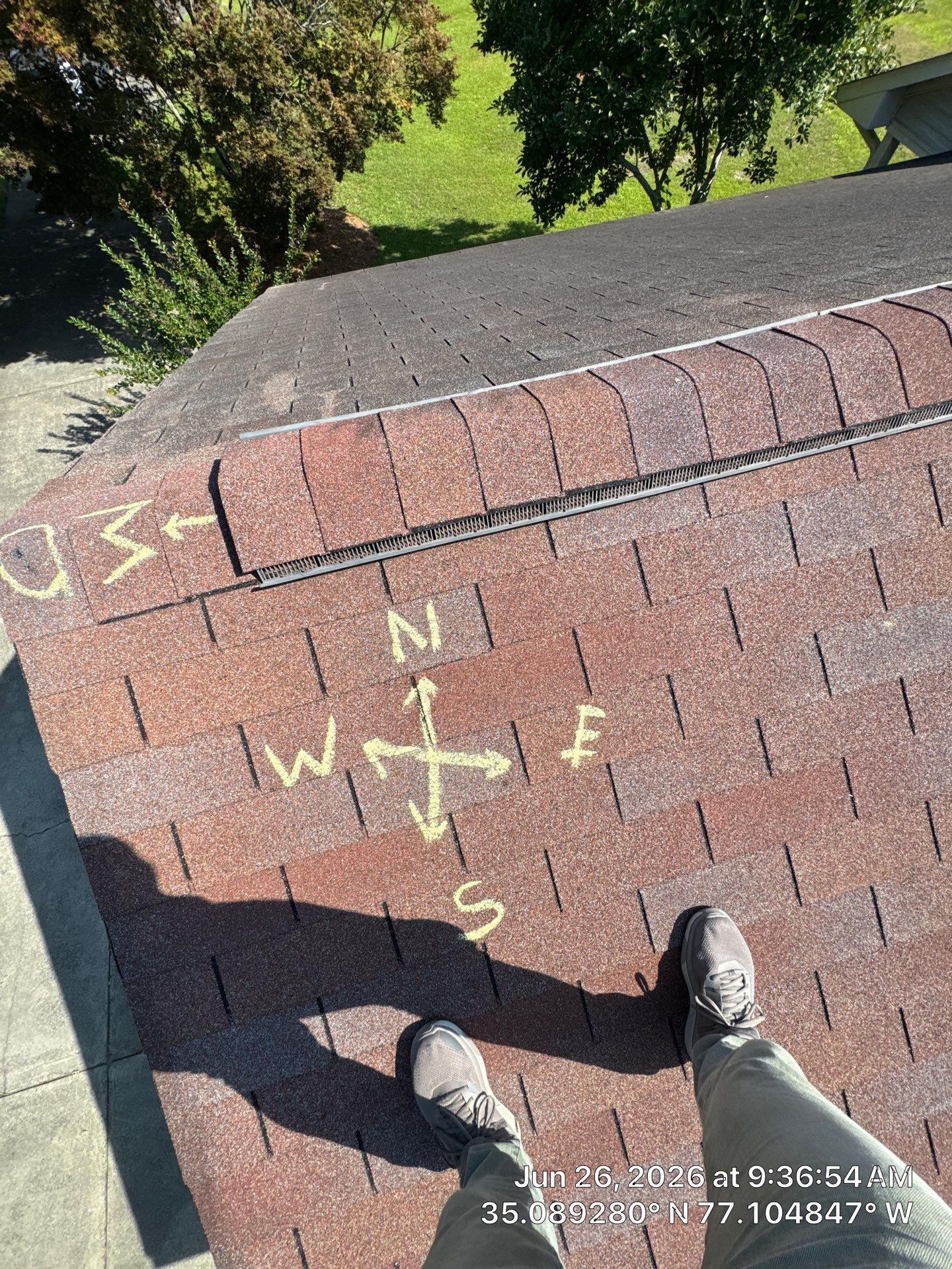 Professional Roof Inspection Report for Real Estate Transaction in New Bern by North Carolina Roofs