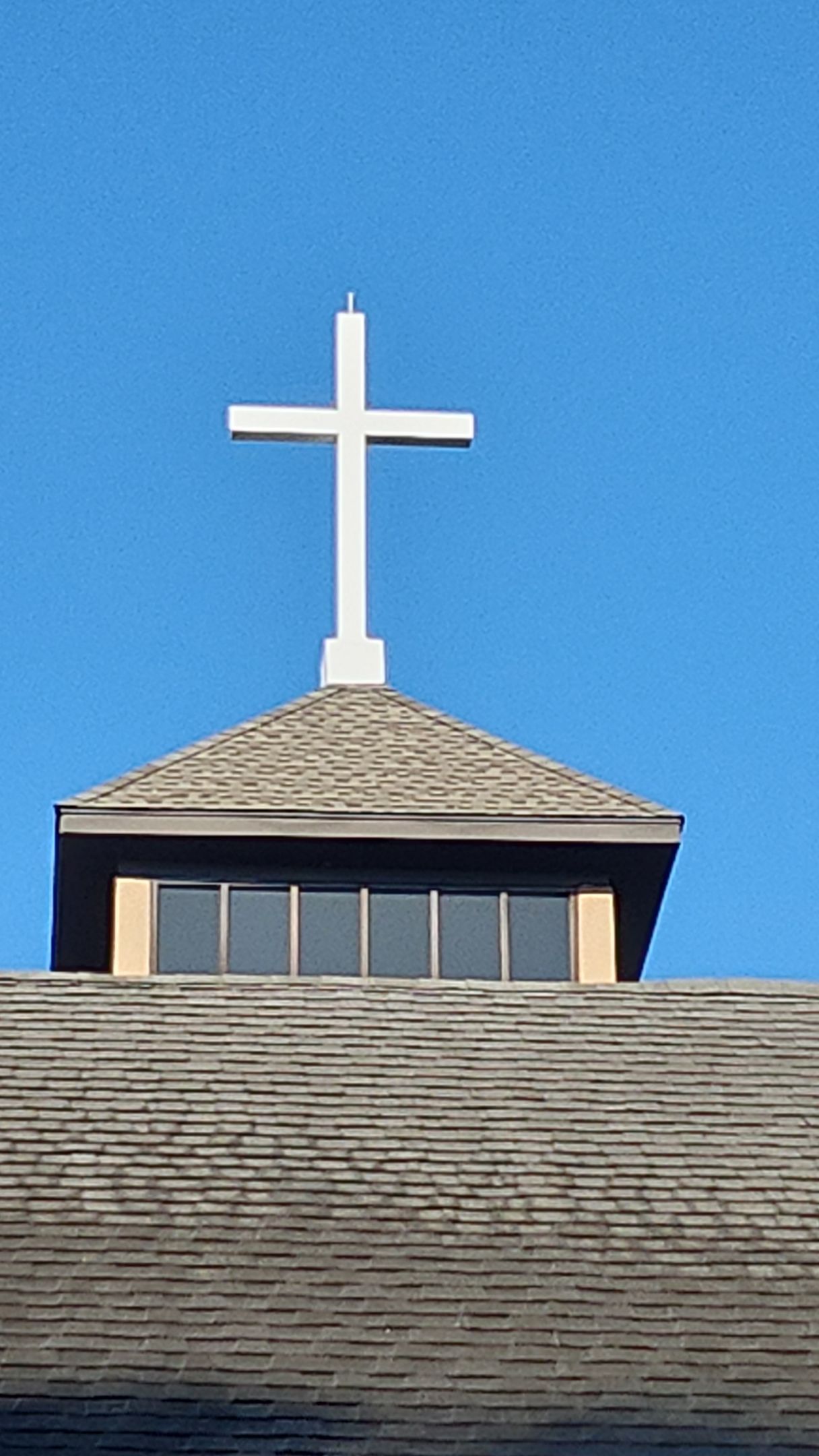 Steeple Cross Repair & Painting ⛪🎨 by Georgia Roof Advisors