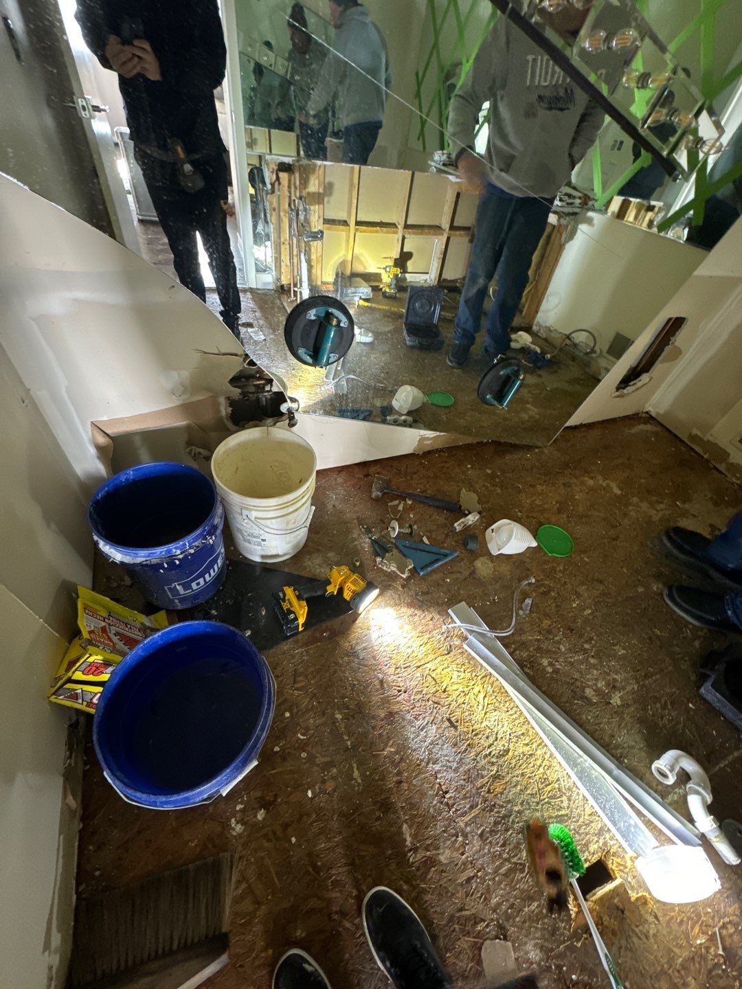 Project in West Bloomfield by EzDry Water Mitigation & Property Restoration