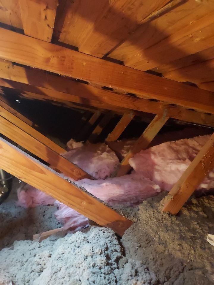 Attic Insulation using Owens Corning Insulation by Byers Enterprises