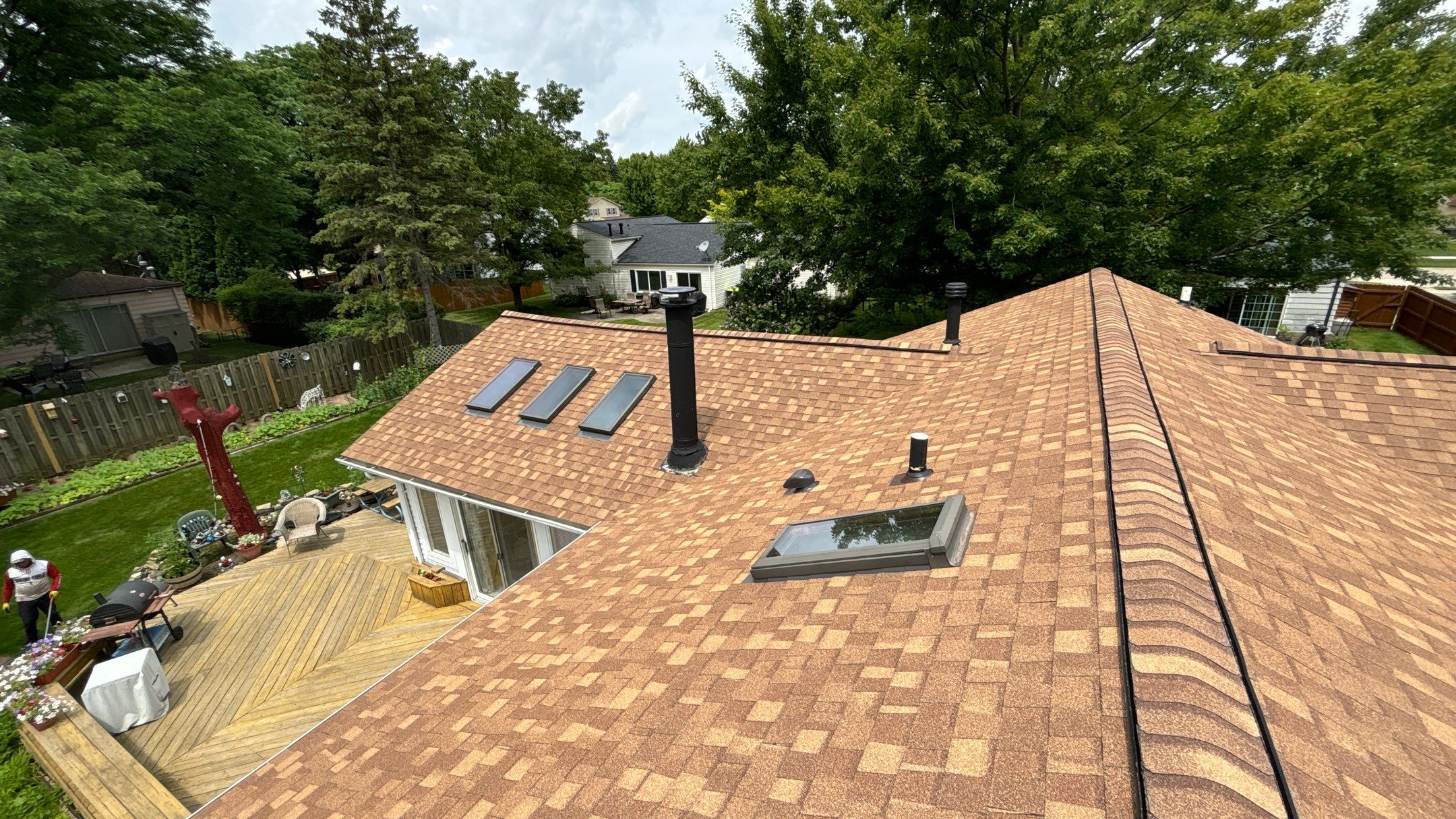 Roof Replacement using CertainTeed Landmark by 180 Contractors