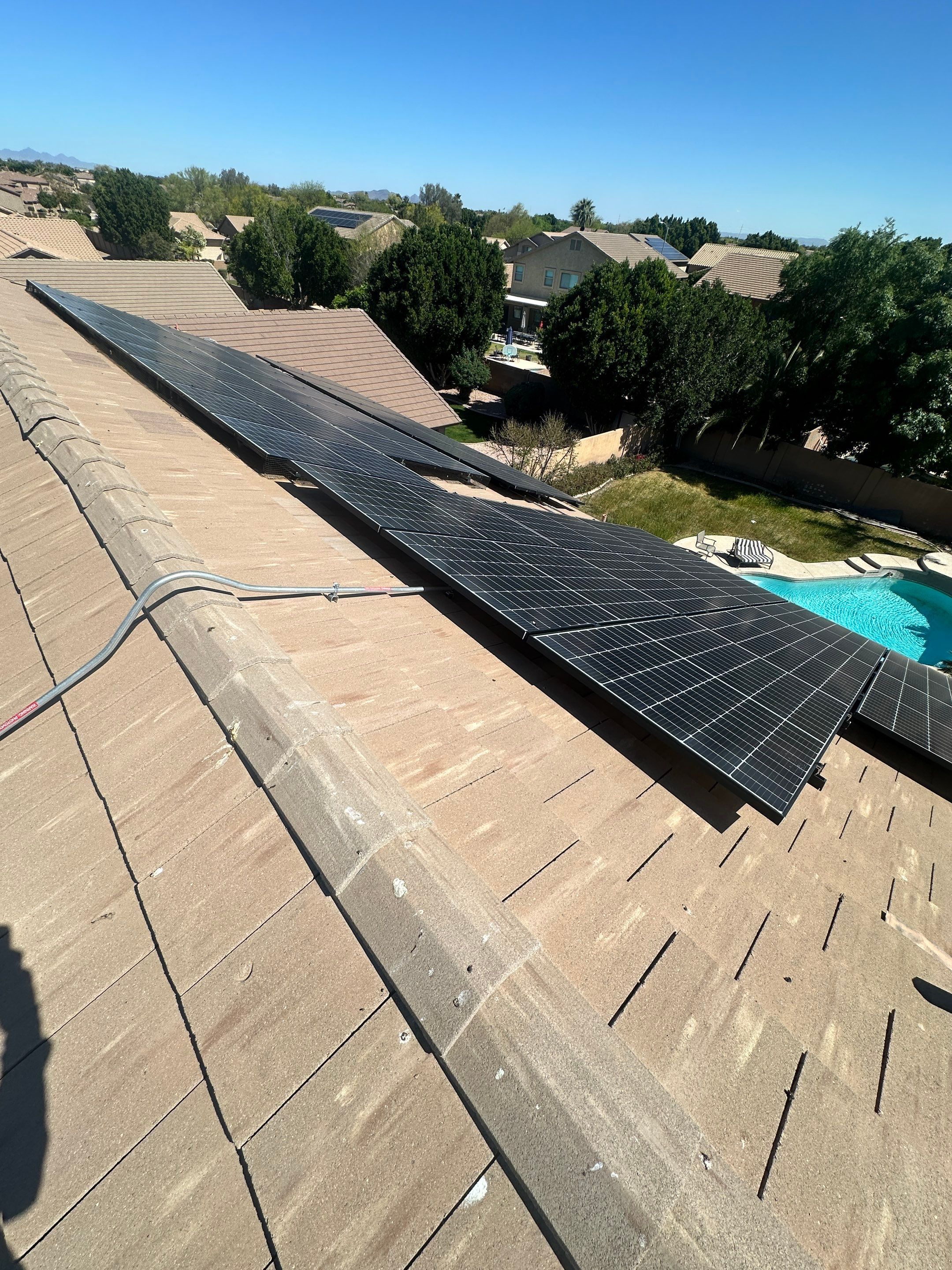 Sandstone Beige Concrete Tile by Reimagine Roofing