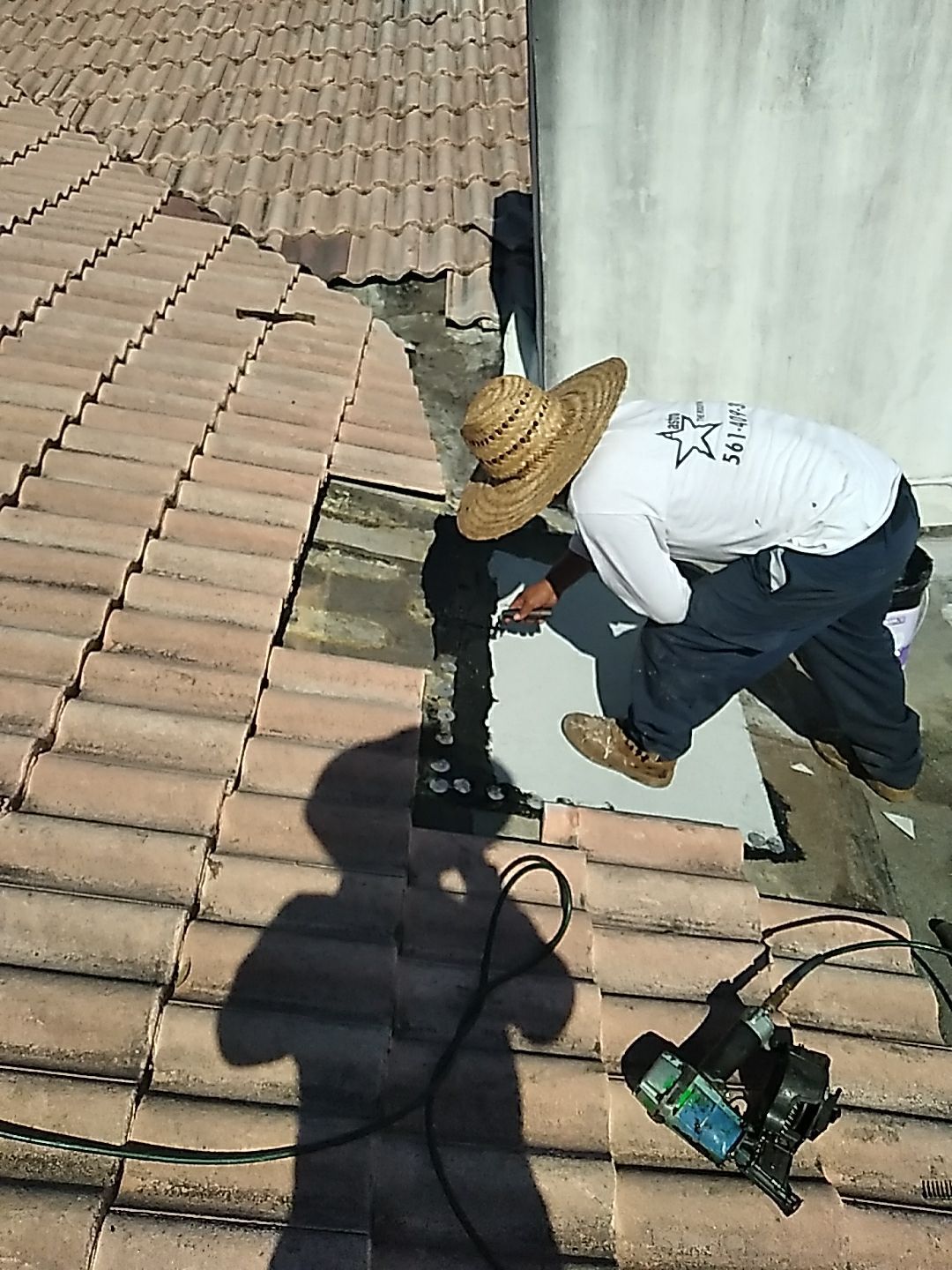 Concrete Tile Roof Repair using Concrete Roof Tile by Aastro Roofing