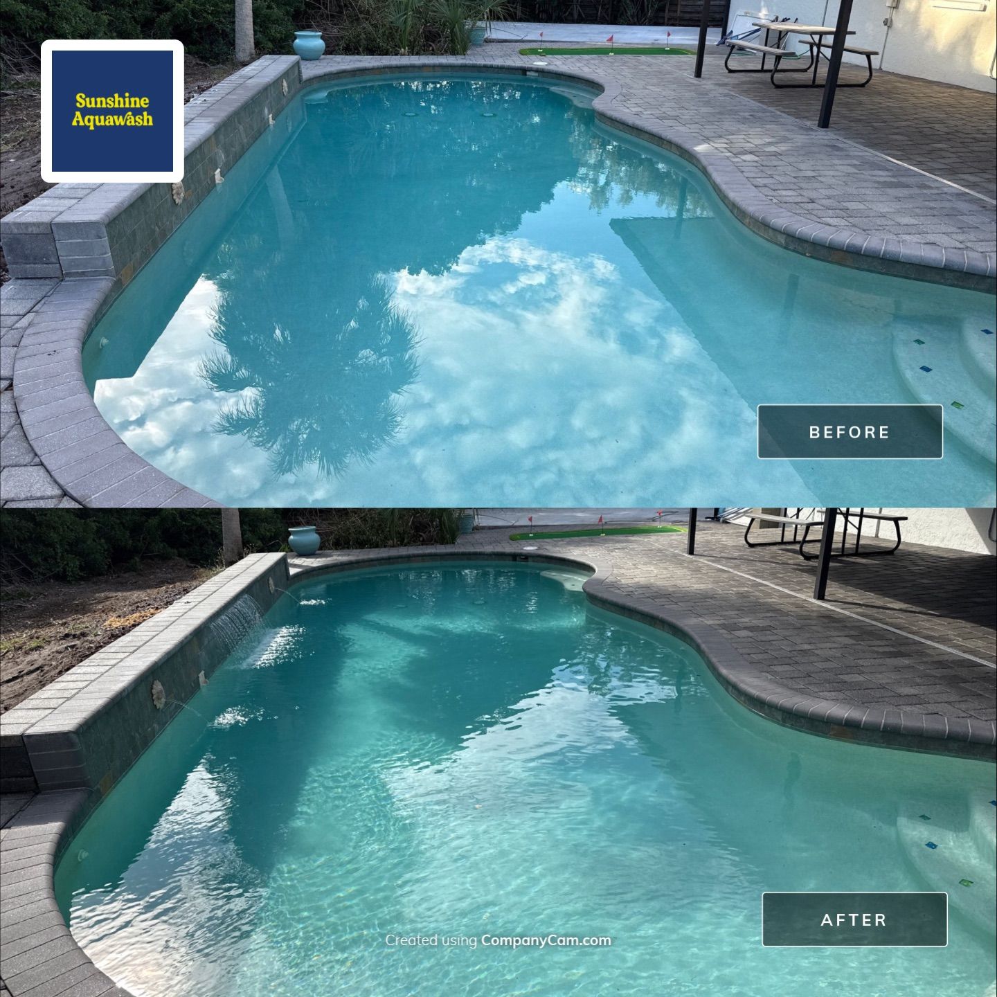 Complete Roof, Pool Deck, and Driveway Cleaning in Catalina Community, Bradenton, FL by Sunshine AquaWash