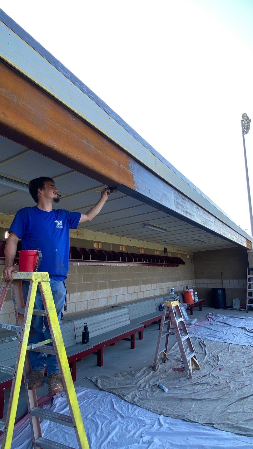 Wildcat Dugout by Bayfront Roofing and Construction
