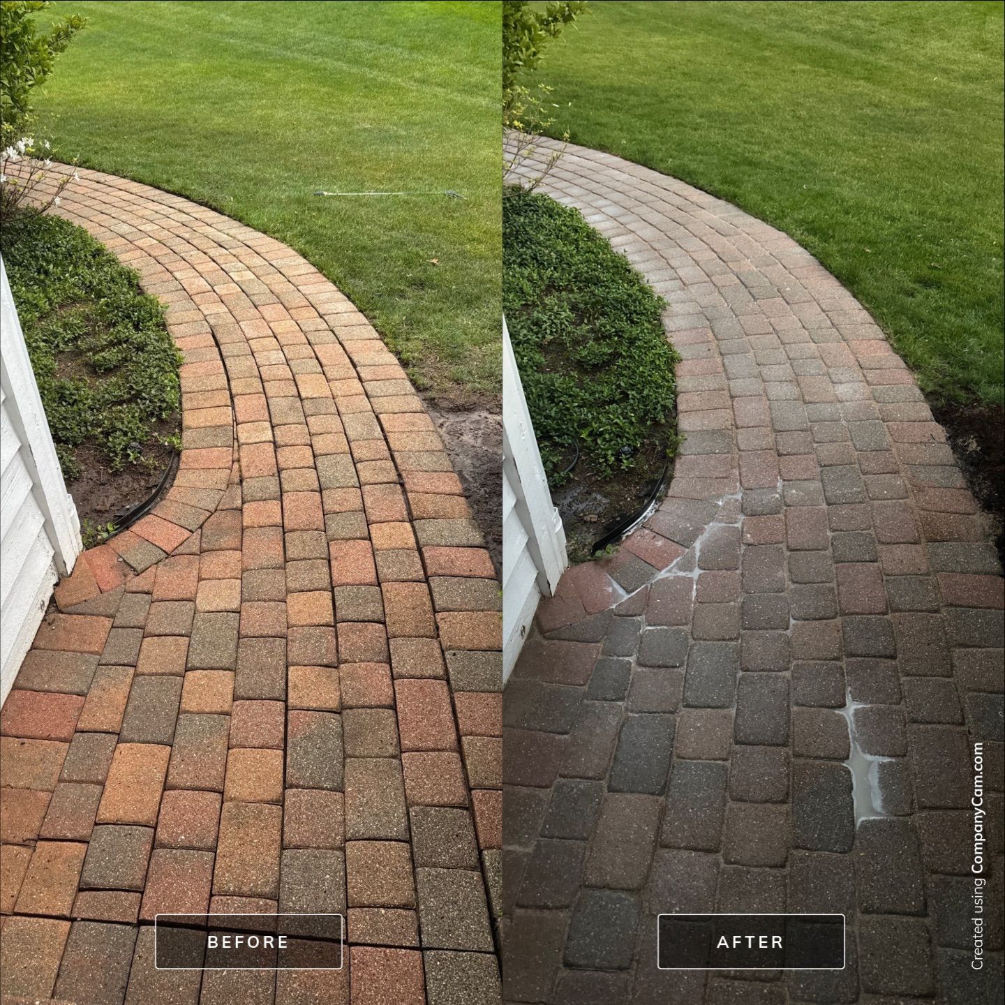 Project in Libertyville by Simmons Power & Soft Washing